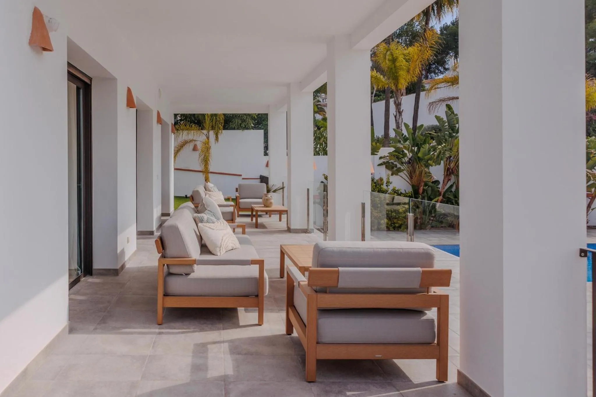 Patio in Boutique Hotel Los Limoneros