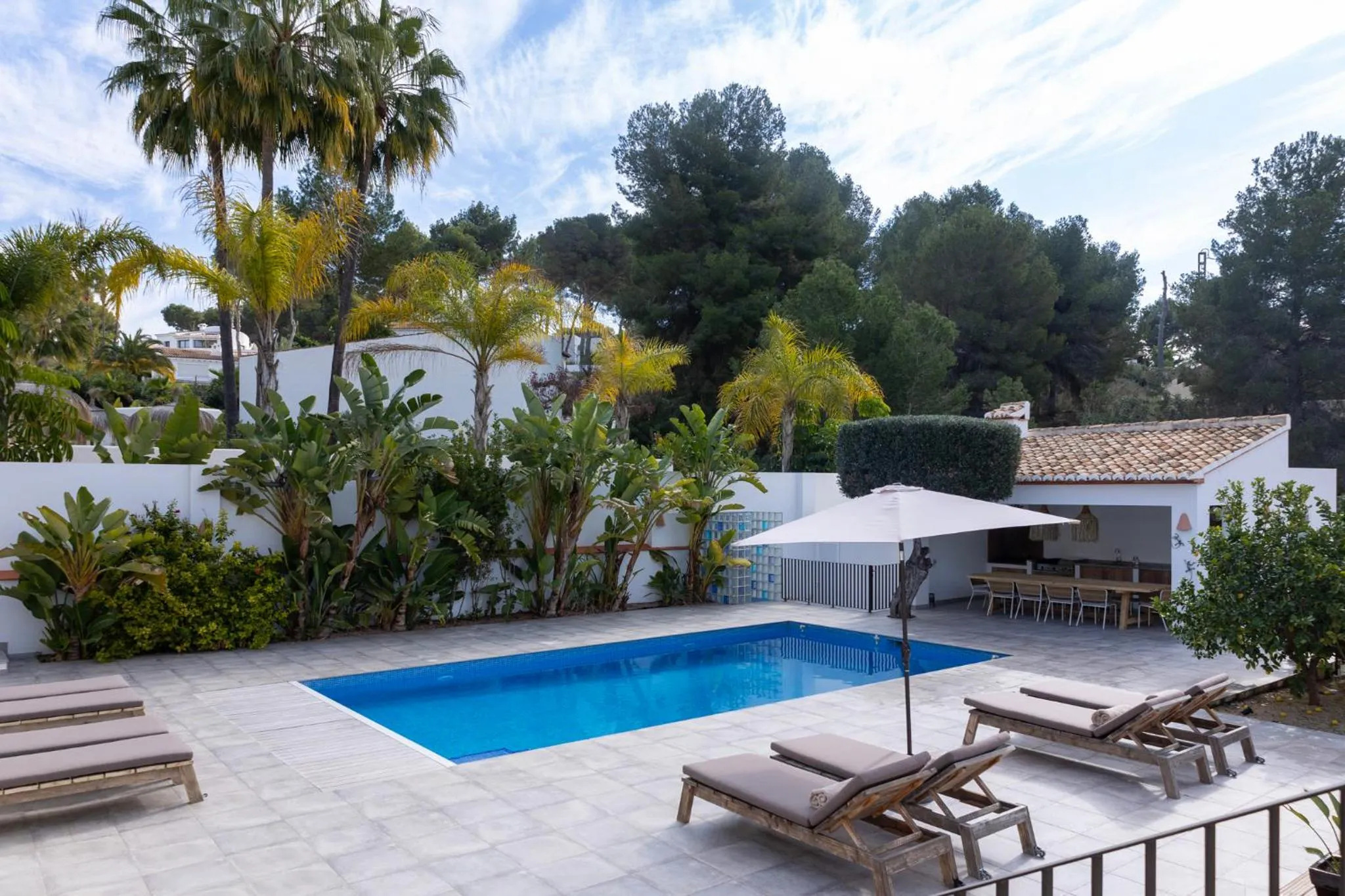 Patio in Boutique Hotel Los Limoneros