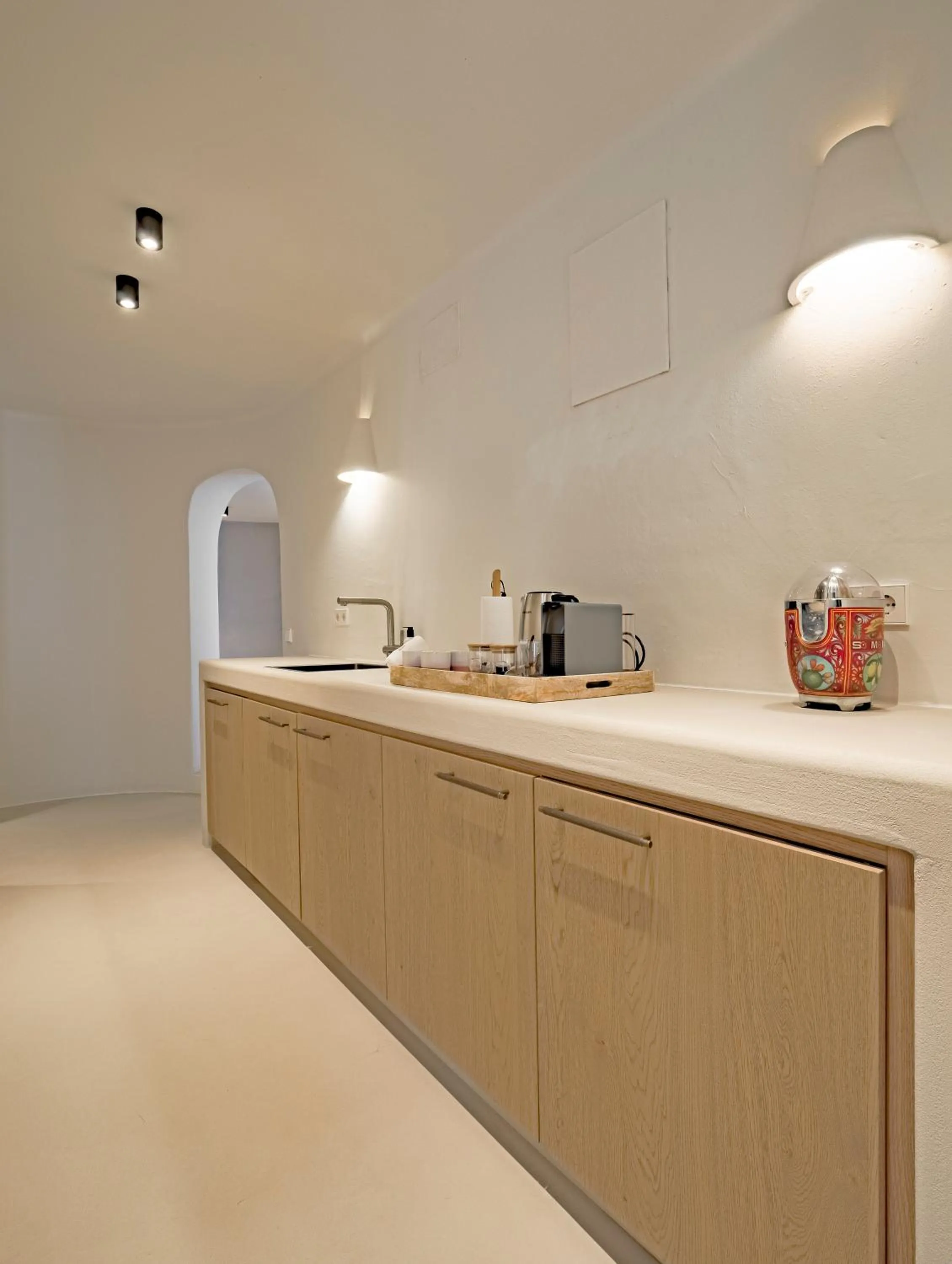 Kitchen or kitchenette in Boutique Hotel Los Limoneros