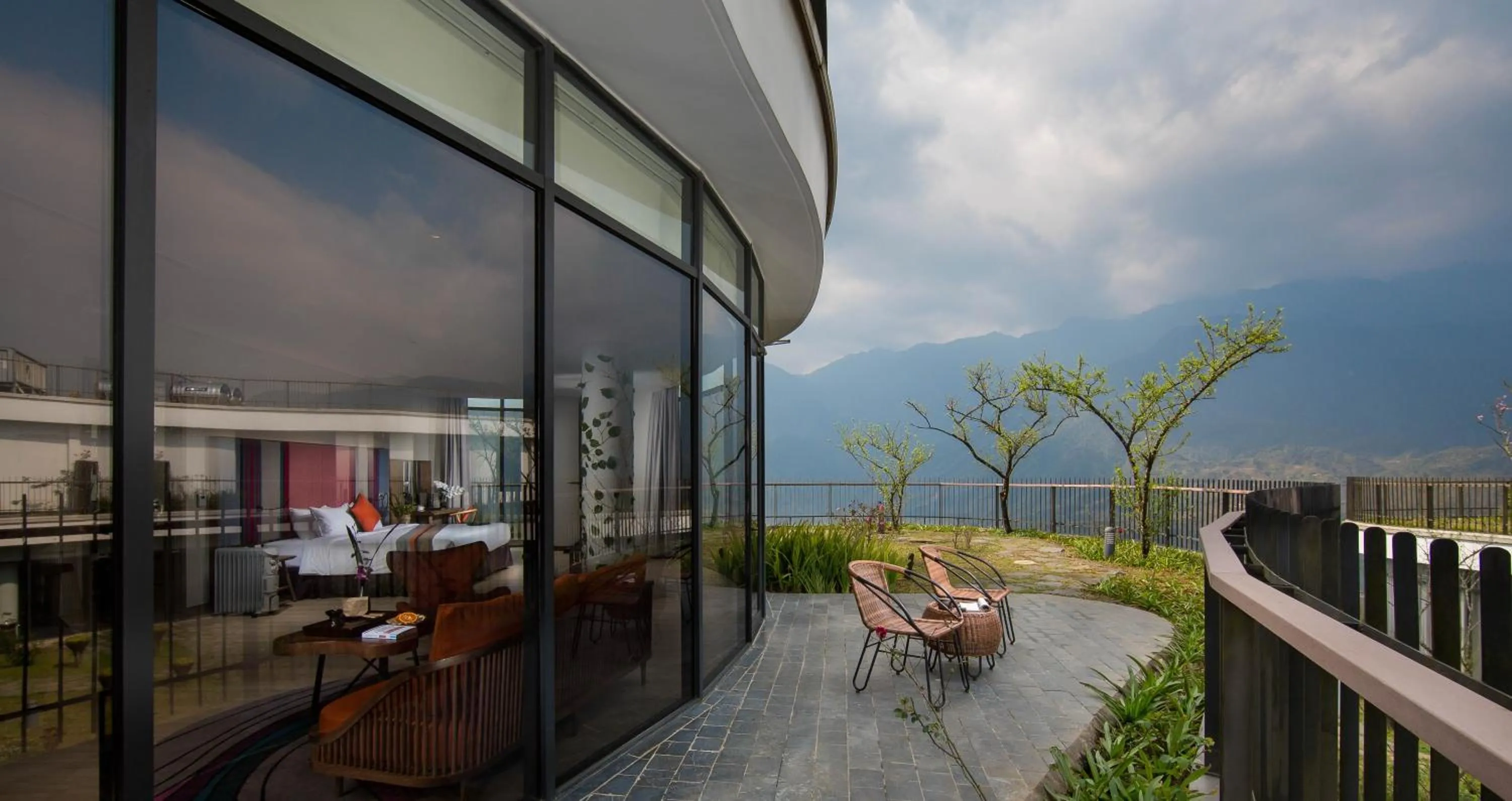 Garden in Pao's Sapa Leisure Hotel