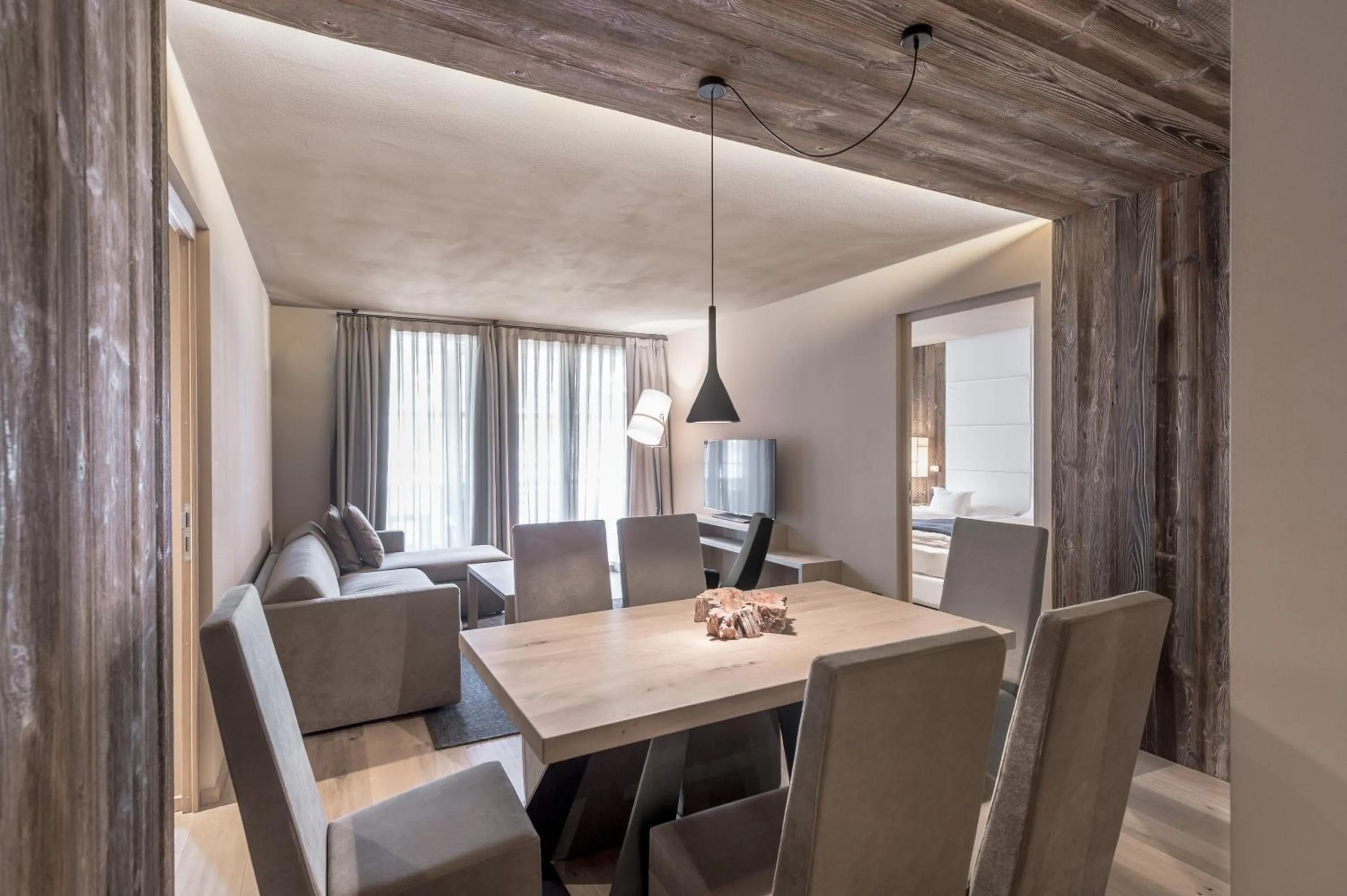 Seating area in Gardena Grödnerhof - Hotel & Spa