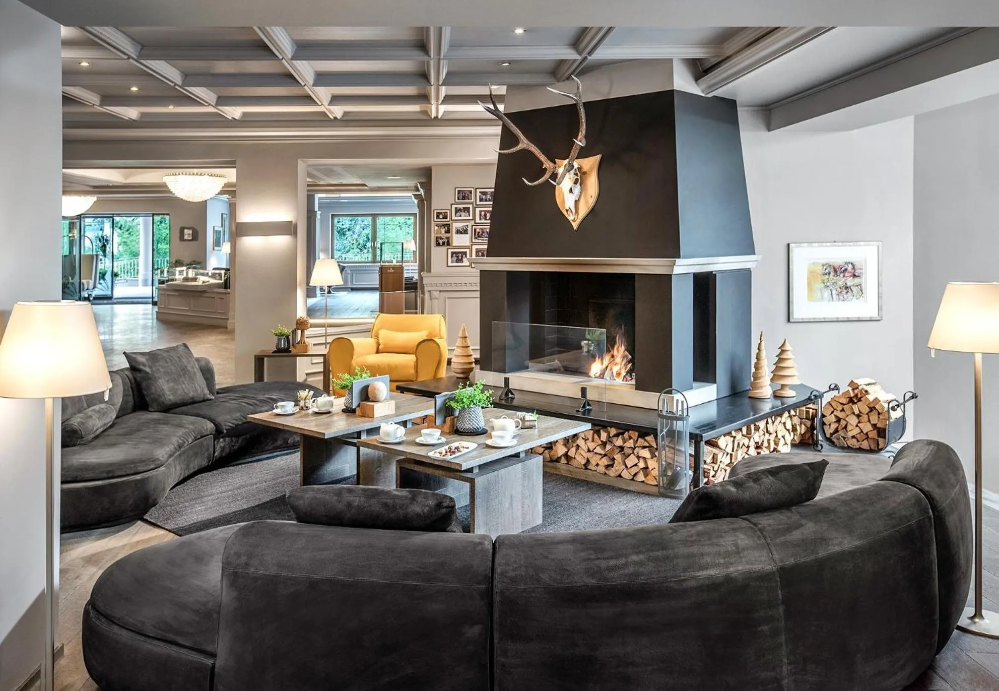 Lounge or bar in Gardena Grödnerhof - Hotel & Spa