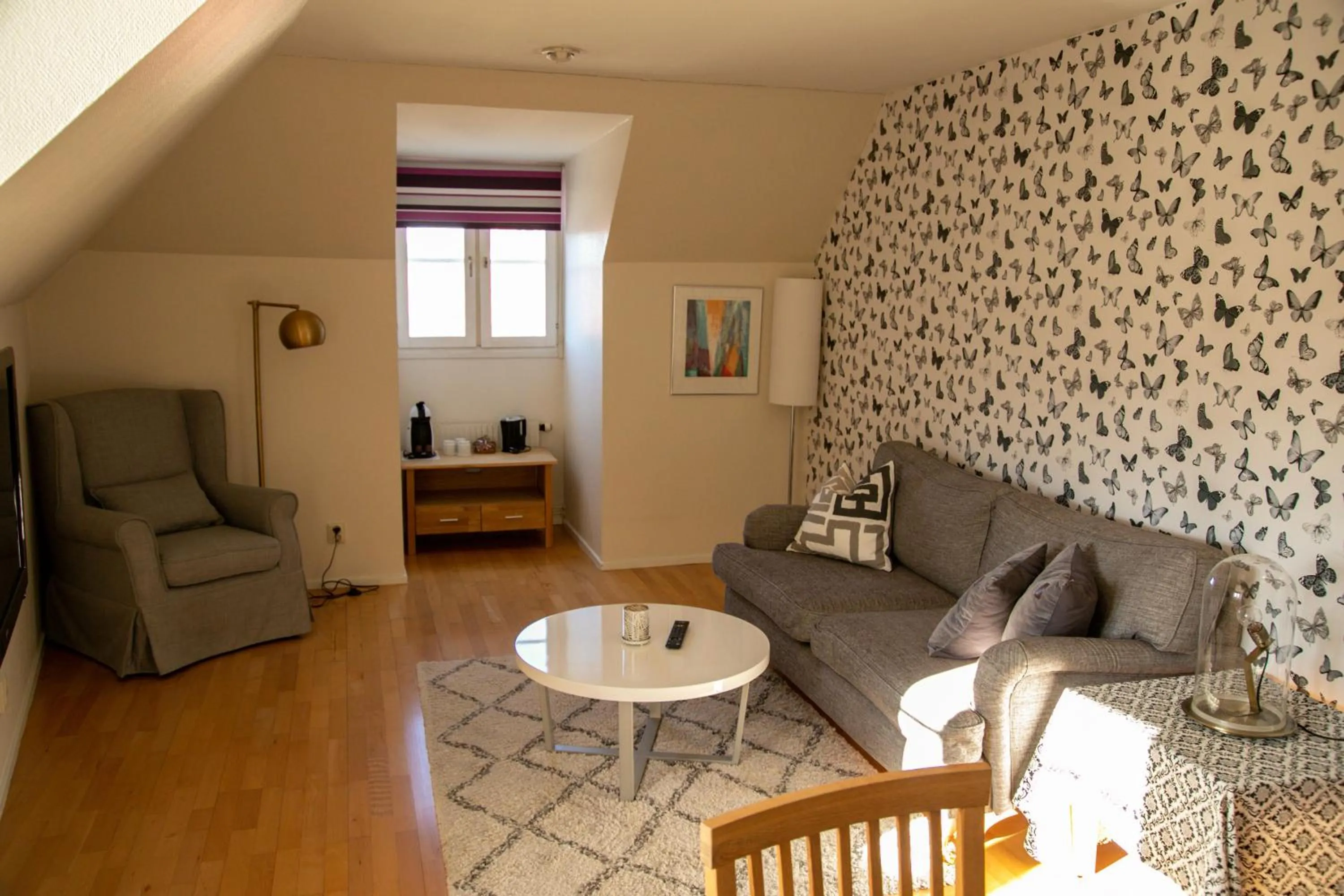 Seating area in Hotel Carlshamn