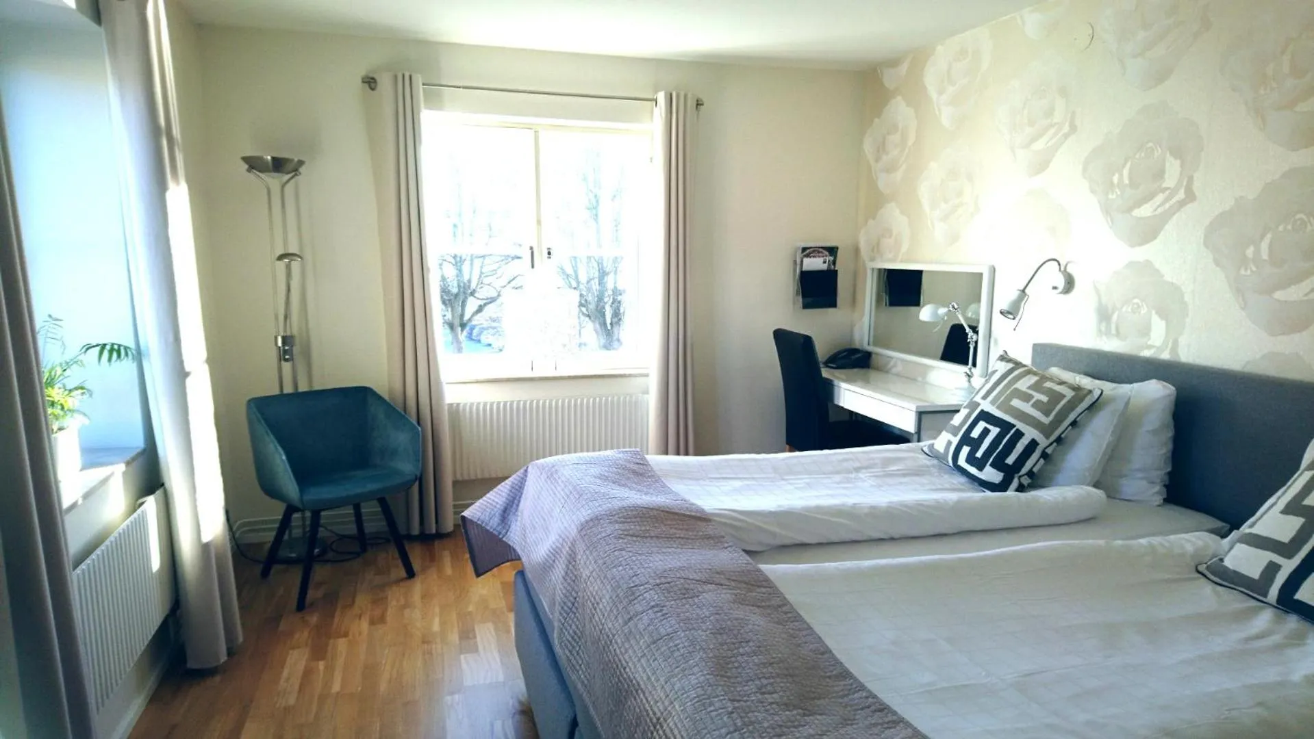 Bed in Hotel Carlshamn