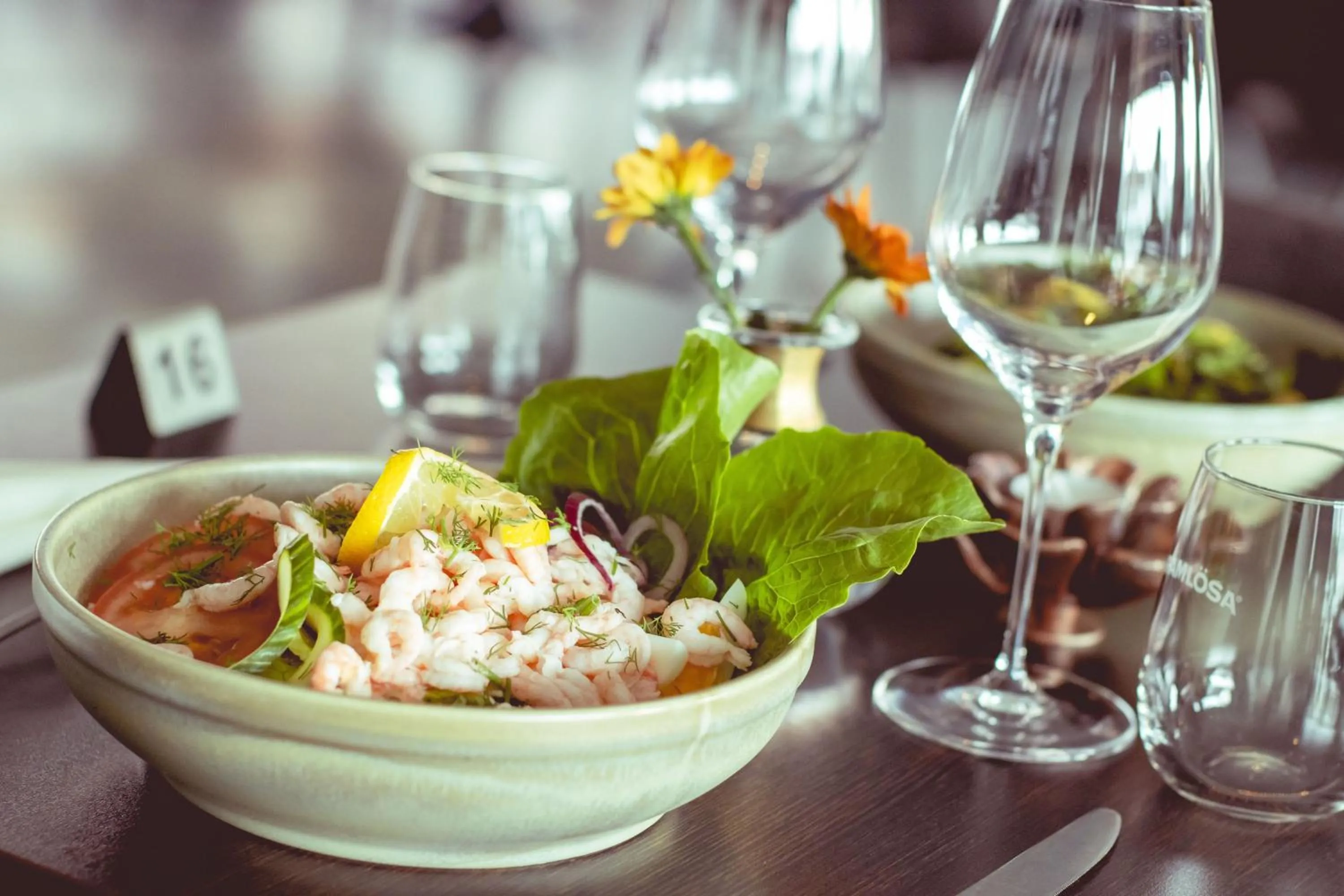 Restaurant/places to eat in Hotel Carlshamn