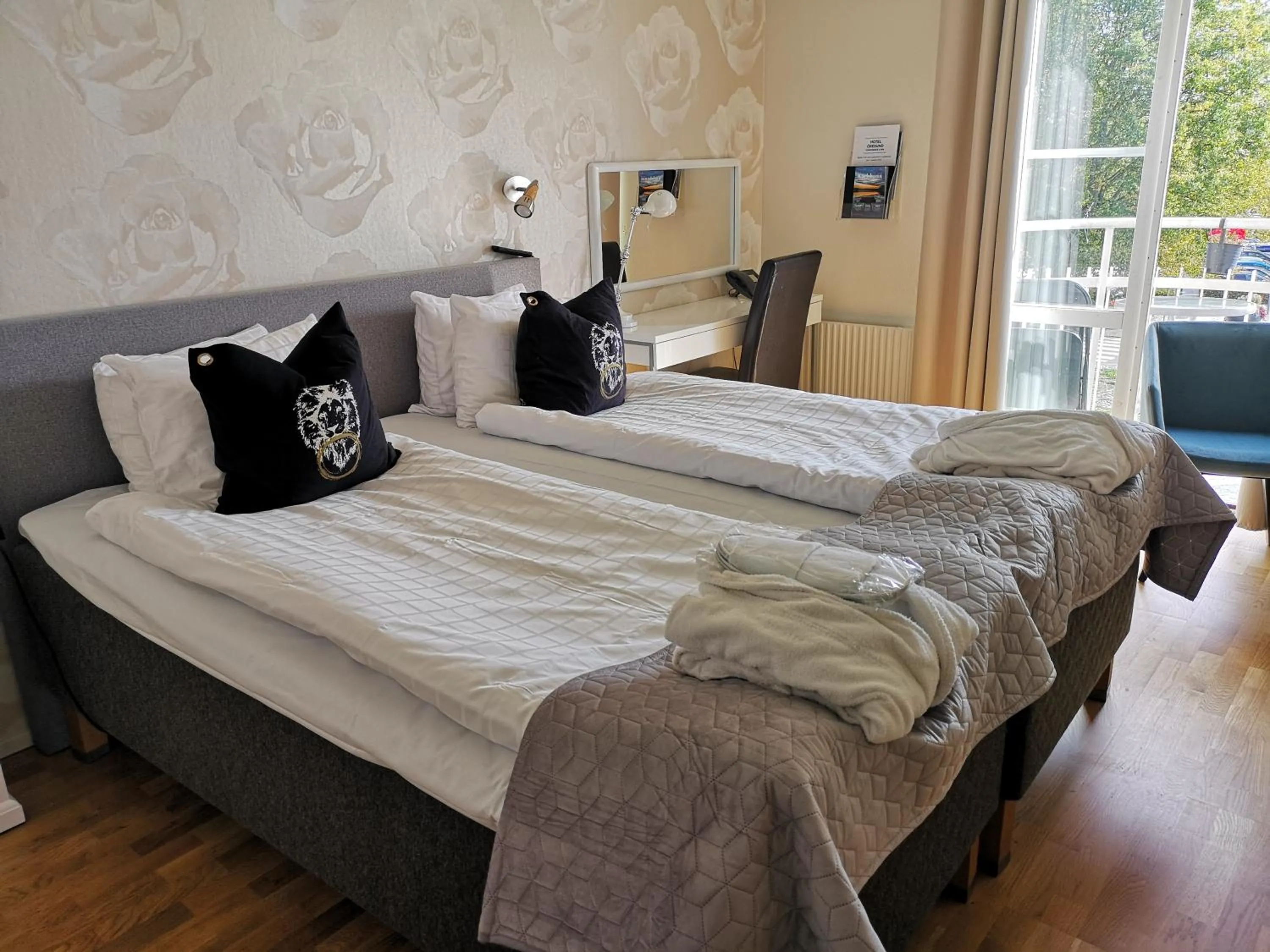 Photo of the whole room, Bed in Hotel Carlshamn