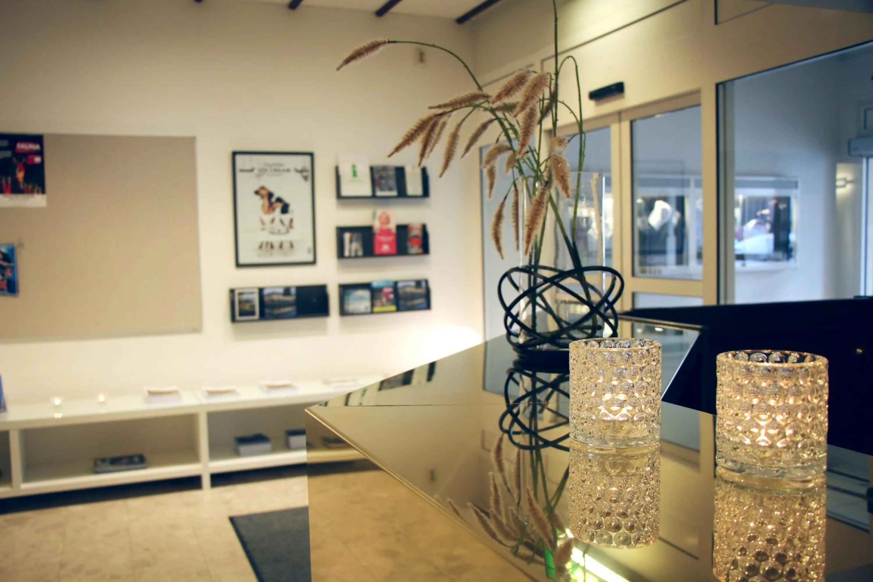 Lobby or reception in Hotel Carlshamn