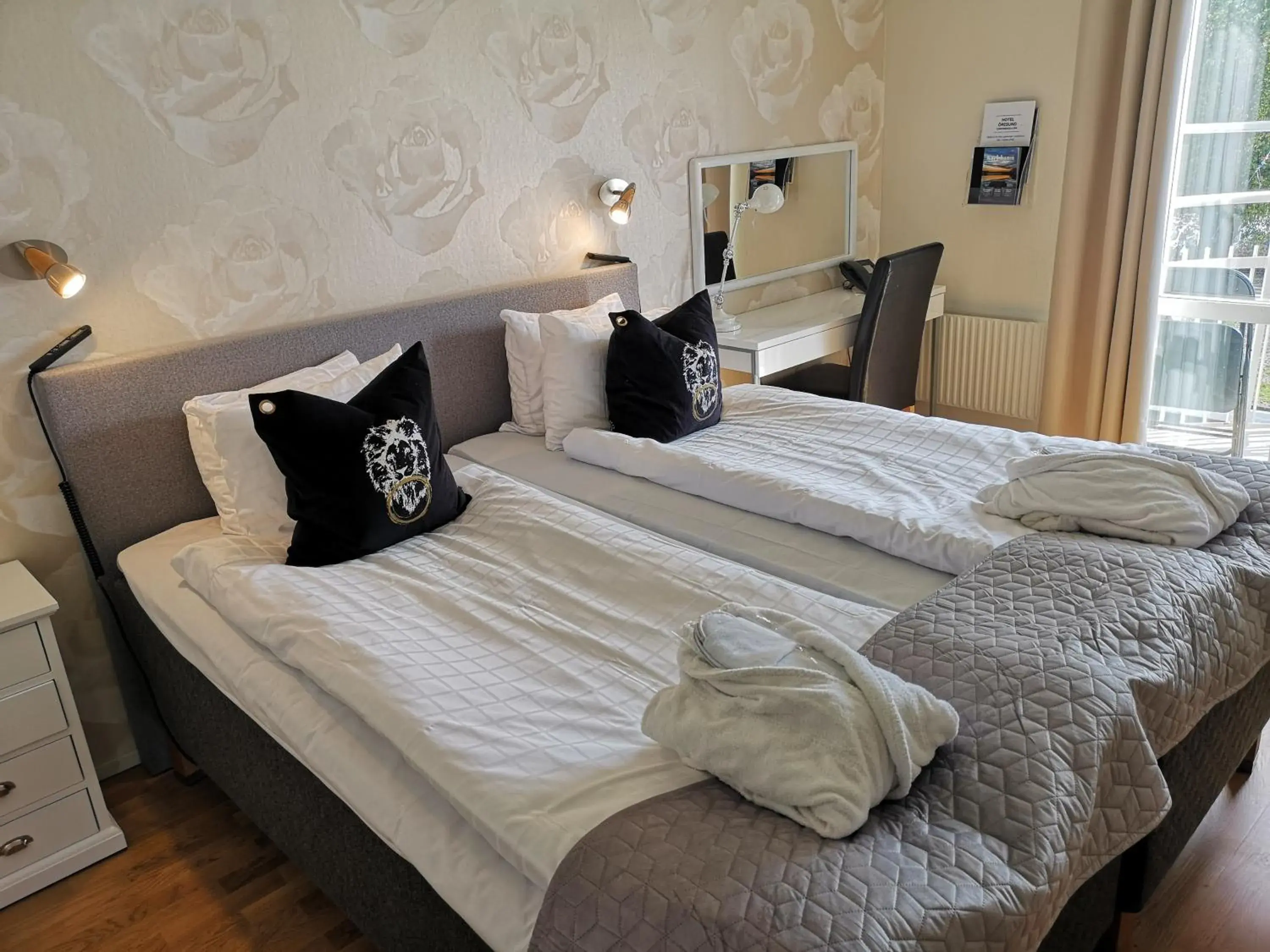 Double Room with Balcony in Hotel Carlshamn Double Room with Balcony in Hotel Carlshamn