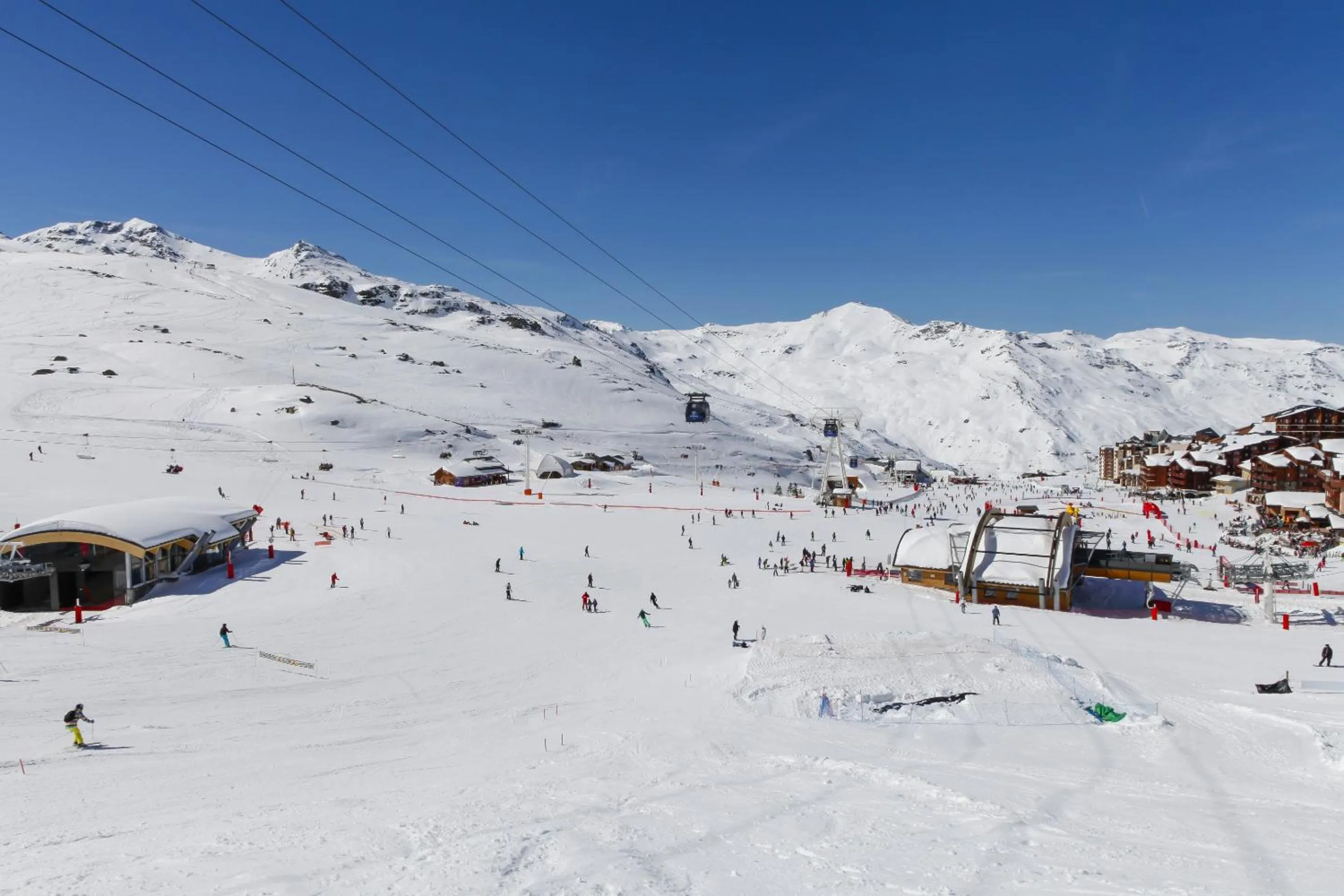 Skiing in Résidence Odalys Tourotel