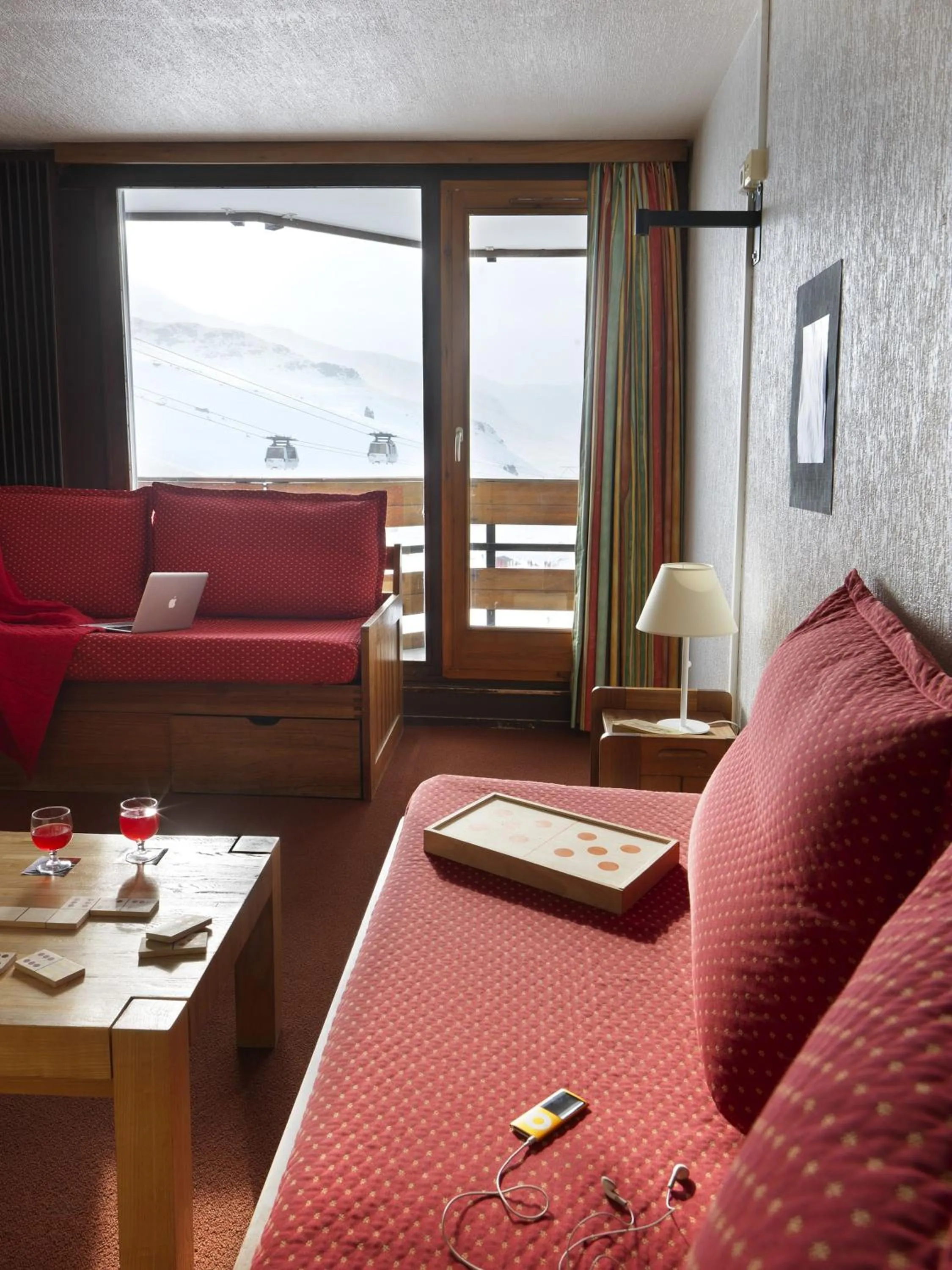 Seating area in Résidence Odalys Tourotel