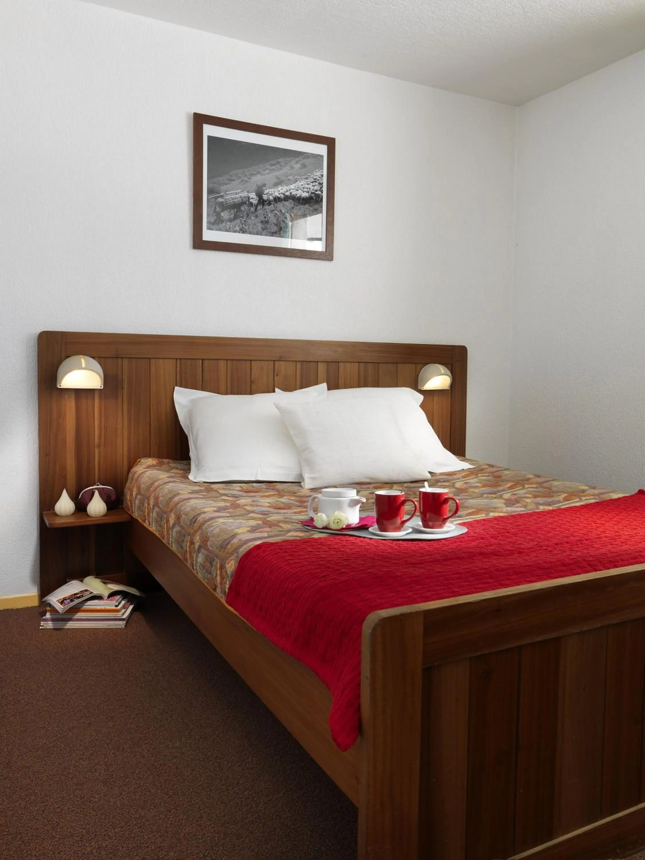 Bedroom, Bed in Résidence Odalys Tourotel