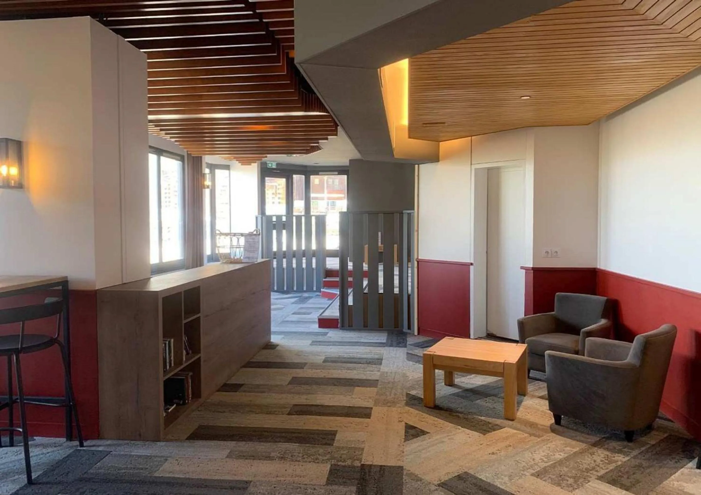 Lobby or reception in Résidence Odalys Tourotel