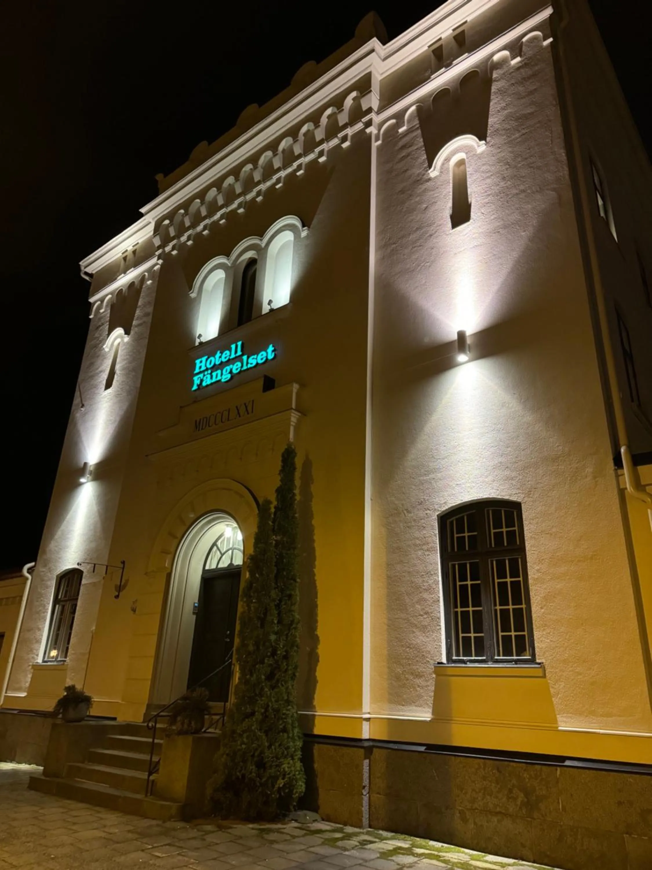 Facade/entrance in Hotell Fängelset Västervik