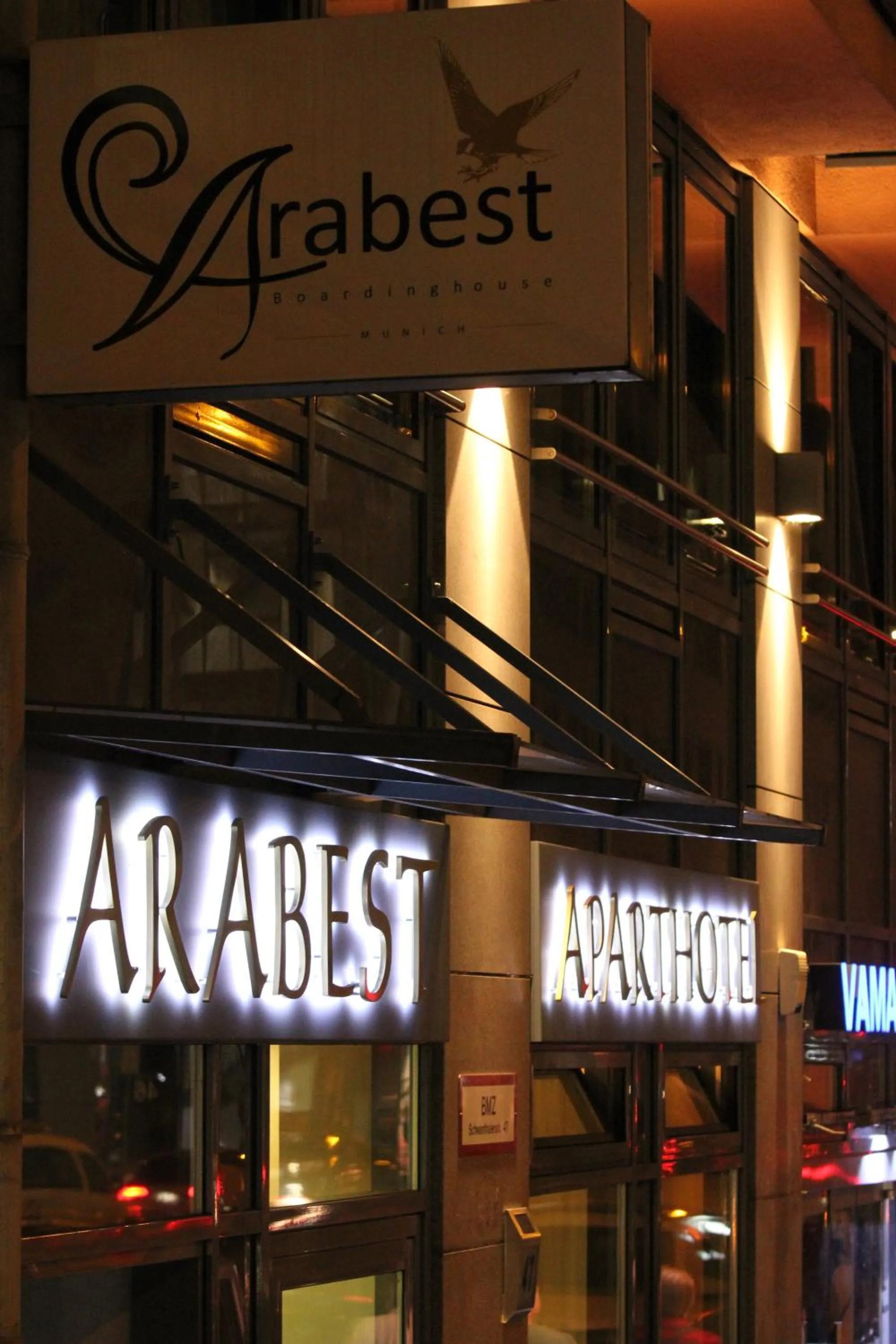 Facade/entrance in ARABEST Aparthotel & Boardinghouse