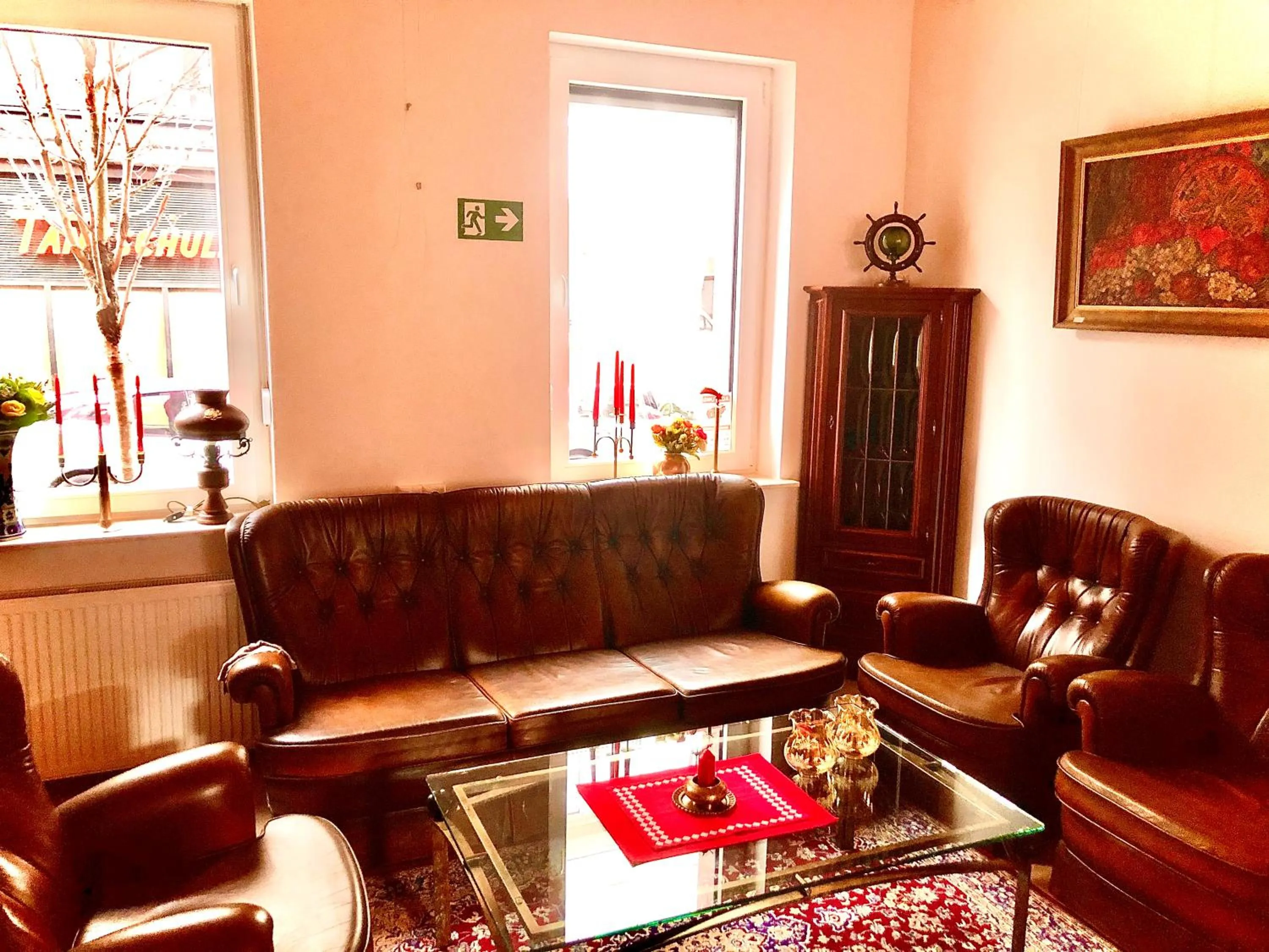 Living room in Andefu Hotel am Kantpark