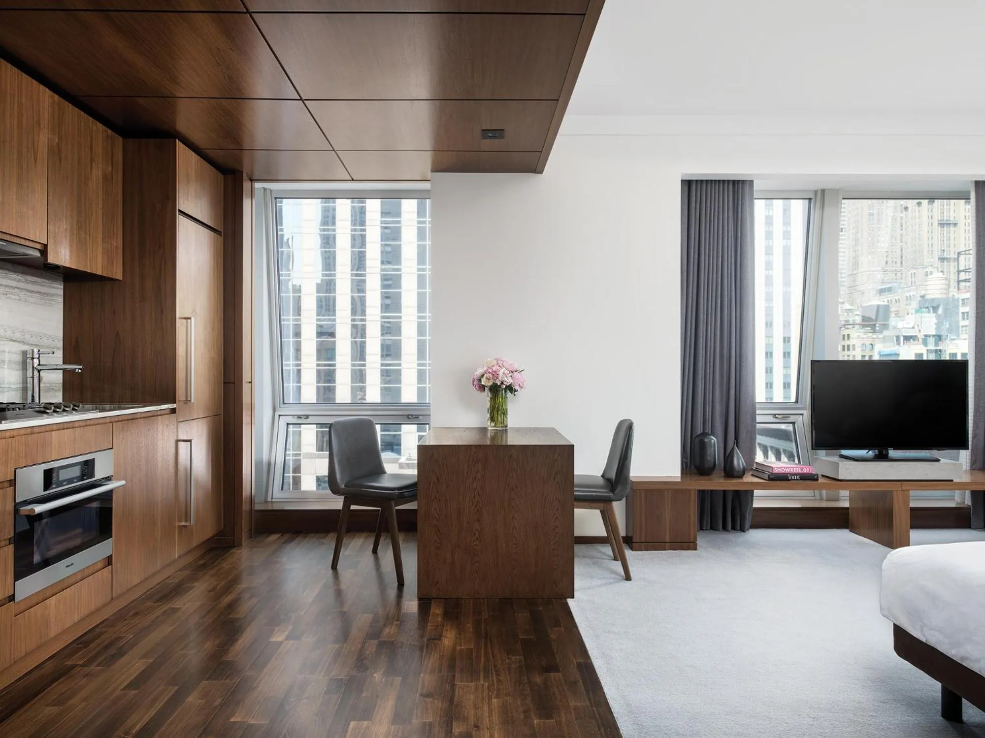 Kitchen or kitchenette in The Langham, New York, Fifth Avenue