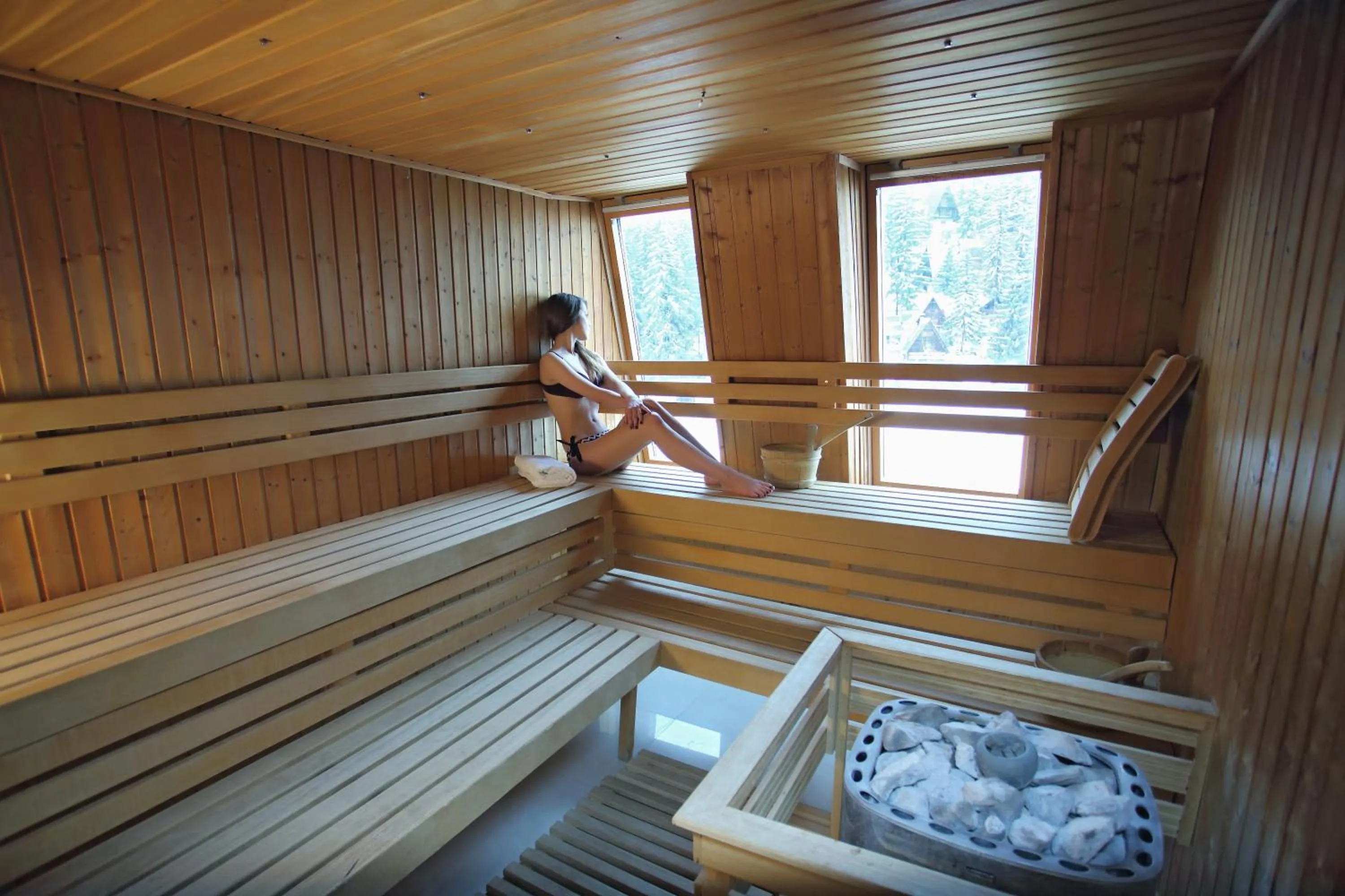 Sauna in Hotel Blanca Resort & Spa