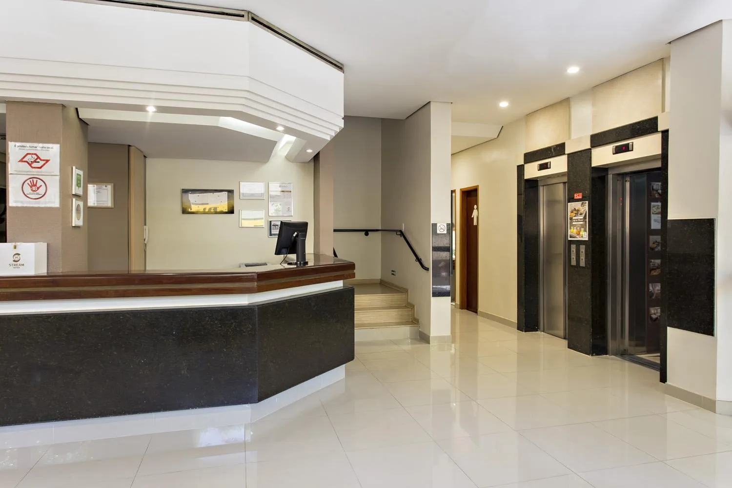 Lobby or reception in Black Stream Hotel