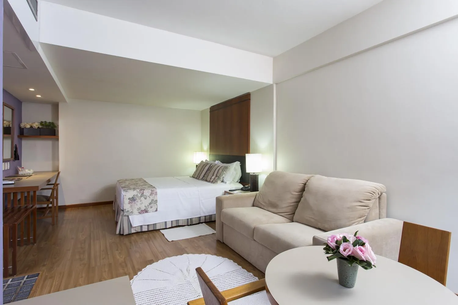 Living room in Black Stream Hotel