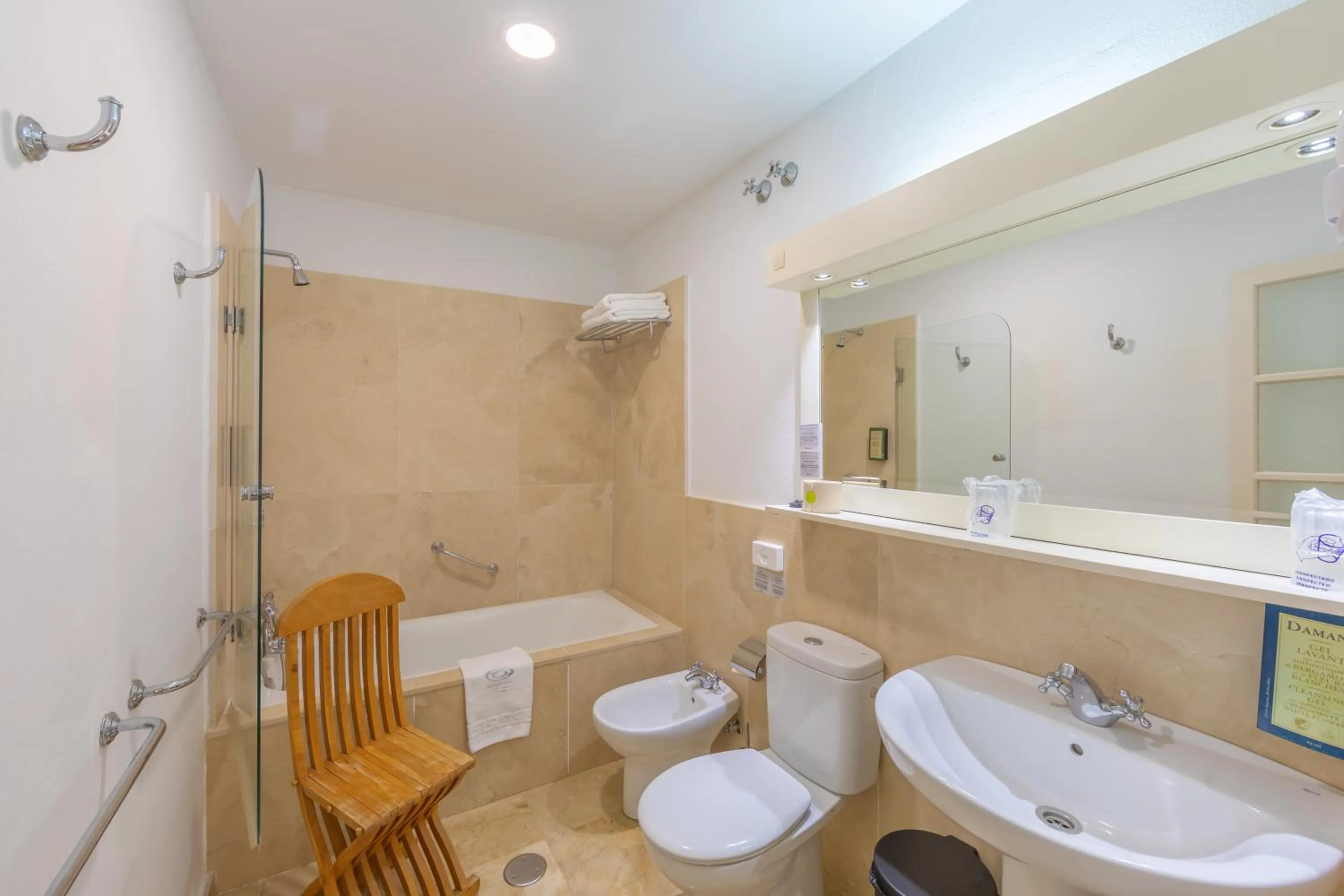 Bathroom in Hurricane Beach Hotel