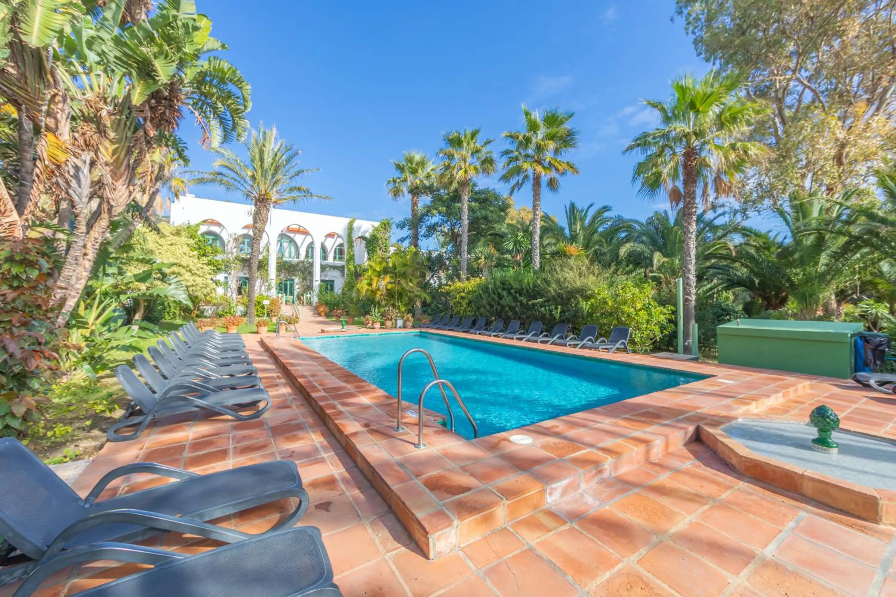 Garden in Hurricane Beach Hotel