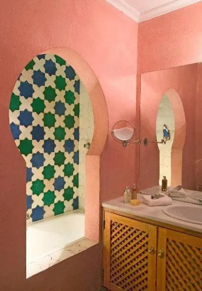 Bathroom in Hurricane Beach Hotel