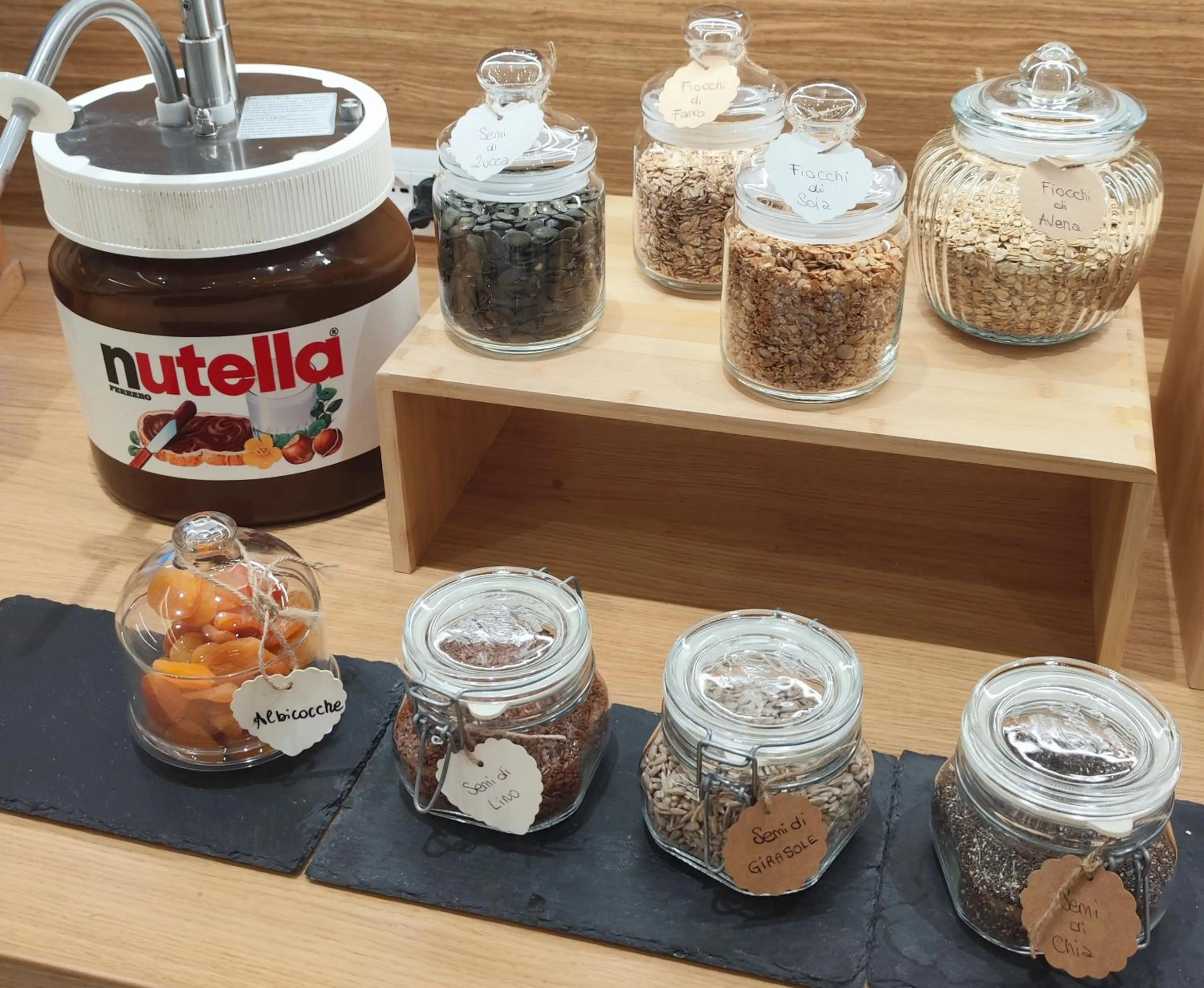 Food close-up in Hotel Calinferno