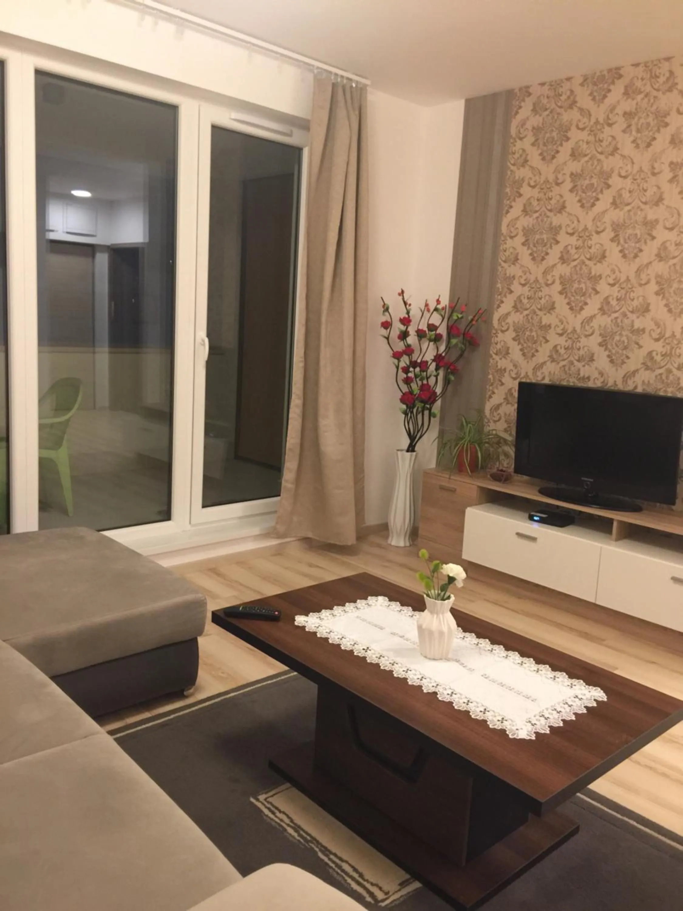 Living room in Corvin Rose Apartment Hotel