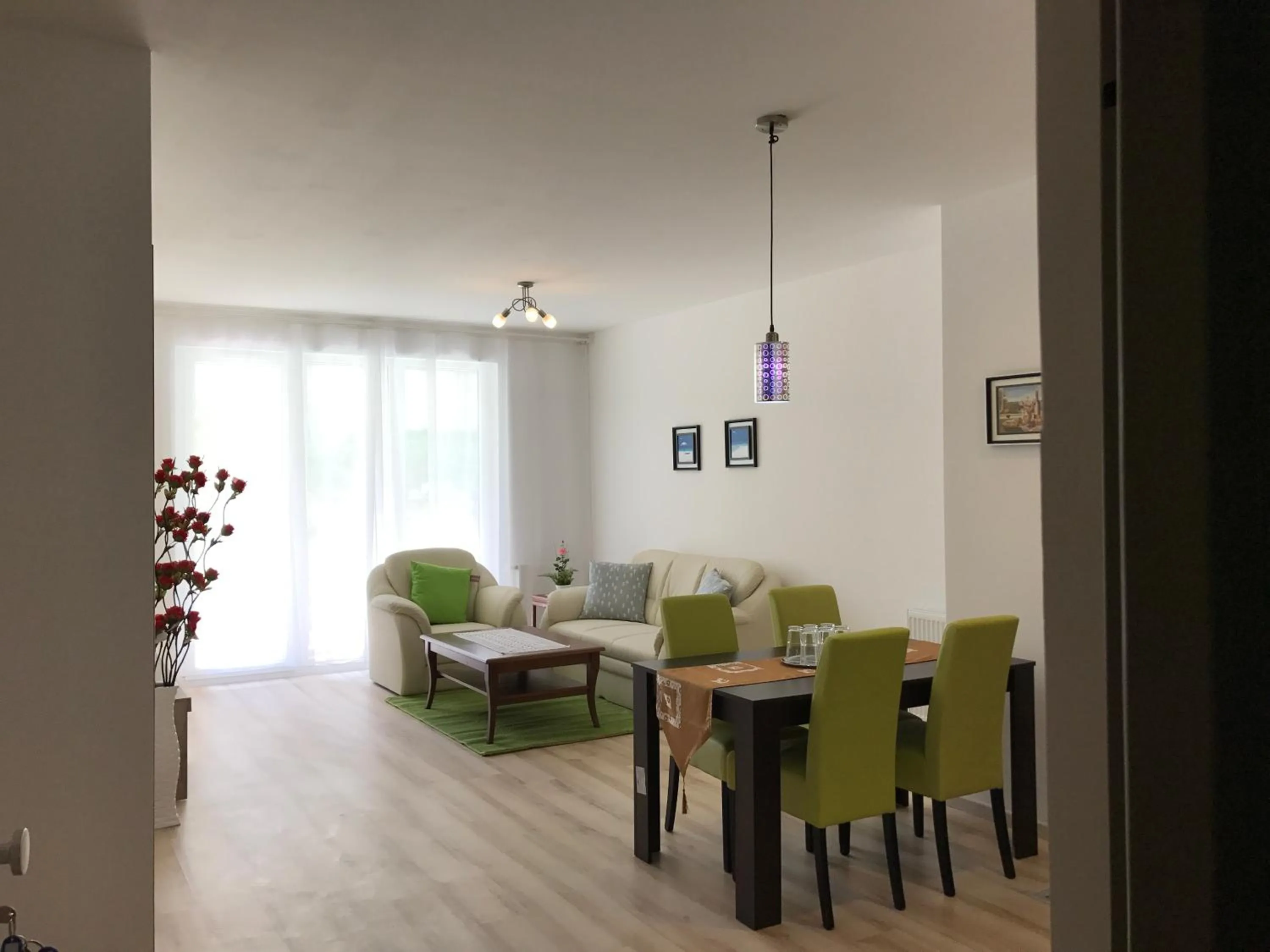 Living room in Corvin Rose Apartment Hotel