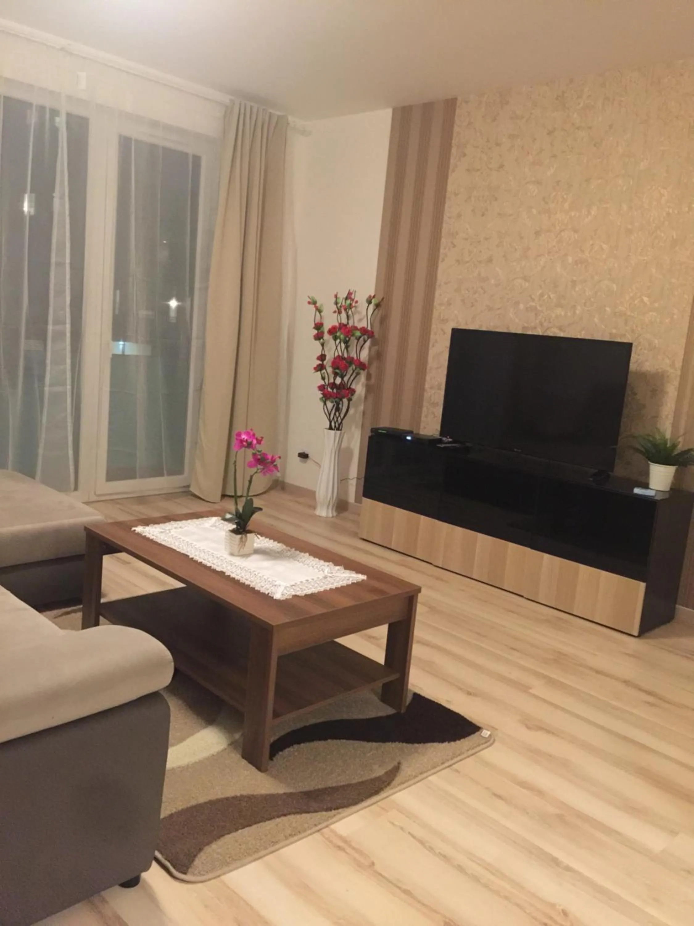 Living room in Corvin Rose Apartment Hotel