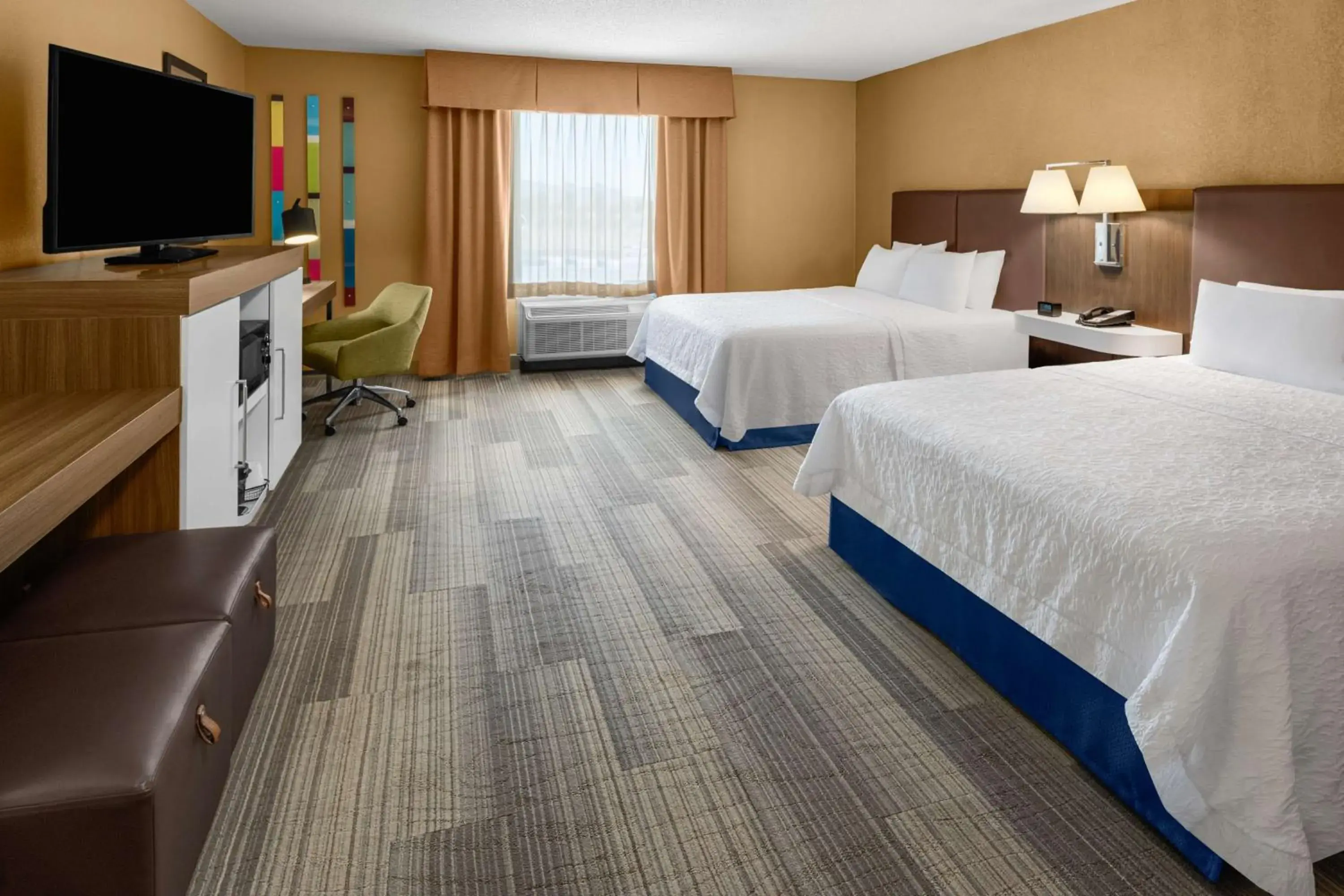 Room with Two Queen Beds - Non-Smoking in Hampton Inn & Suites Banning/Beaumont Room with Two Queen Beds - Non-Smoking in Hampton Inn & Suites Banning/Beaumont