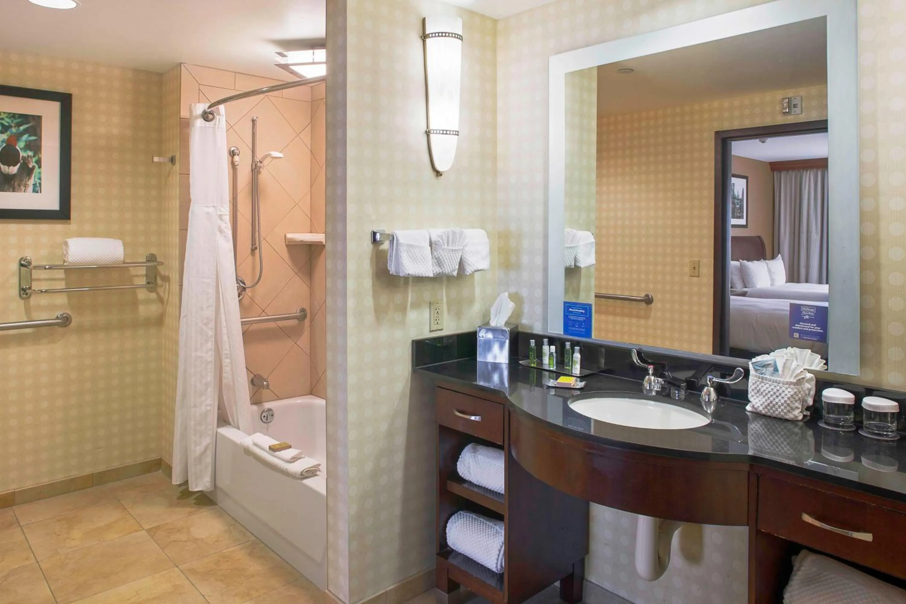 Bathroom in DoubleTree Suites by Hilton Bentonville