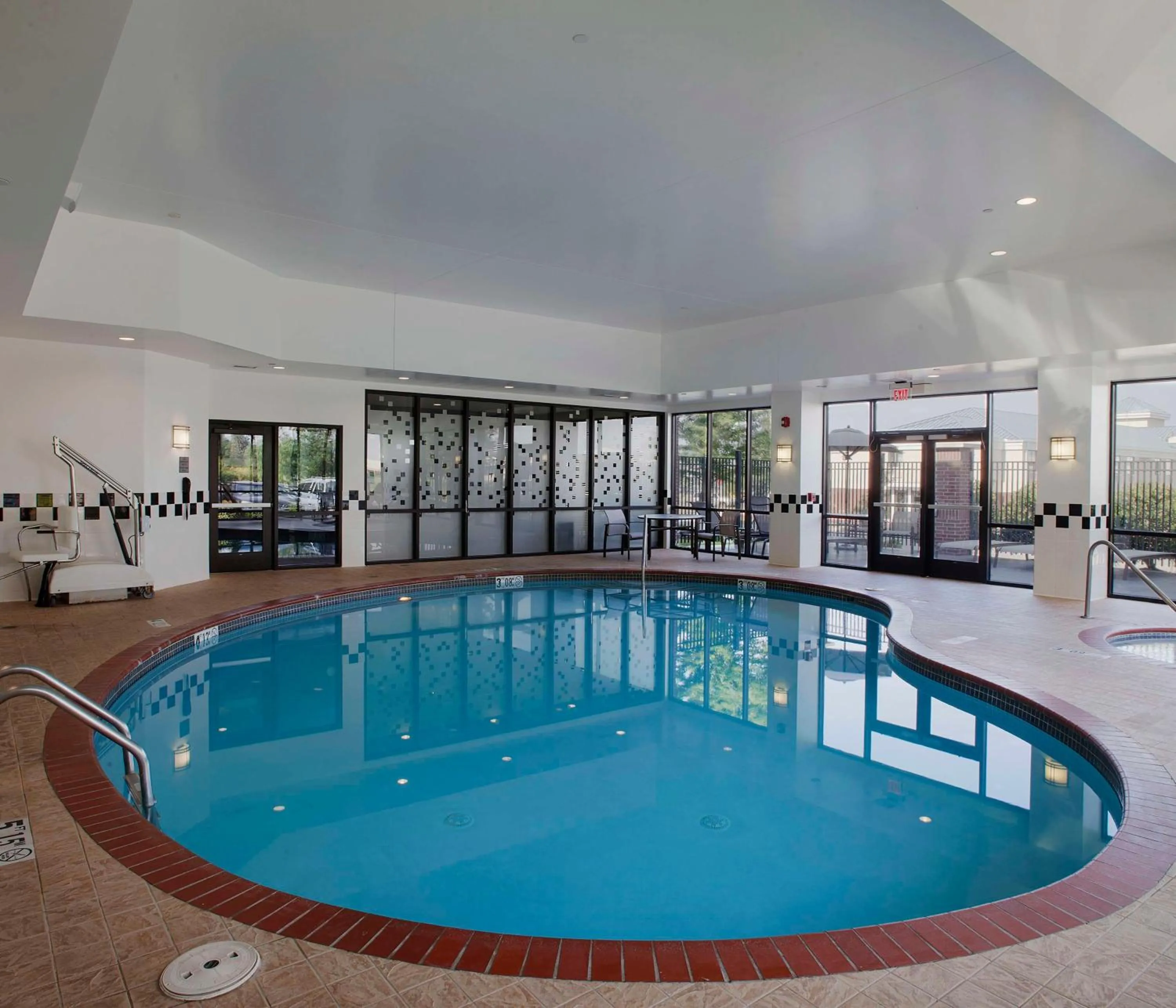 Pool view in DoubleTree Suites by Hilton Bentonville