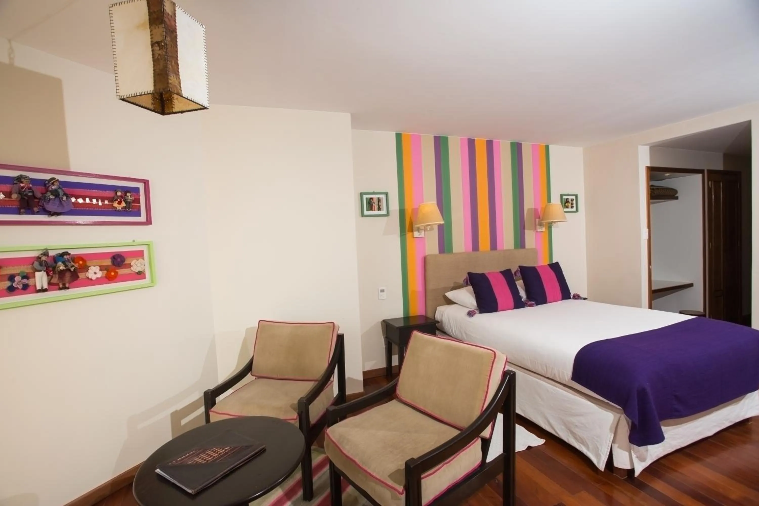 Bed in Hotel Rosario Lago Titicaca