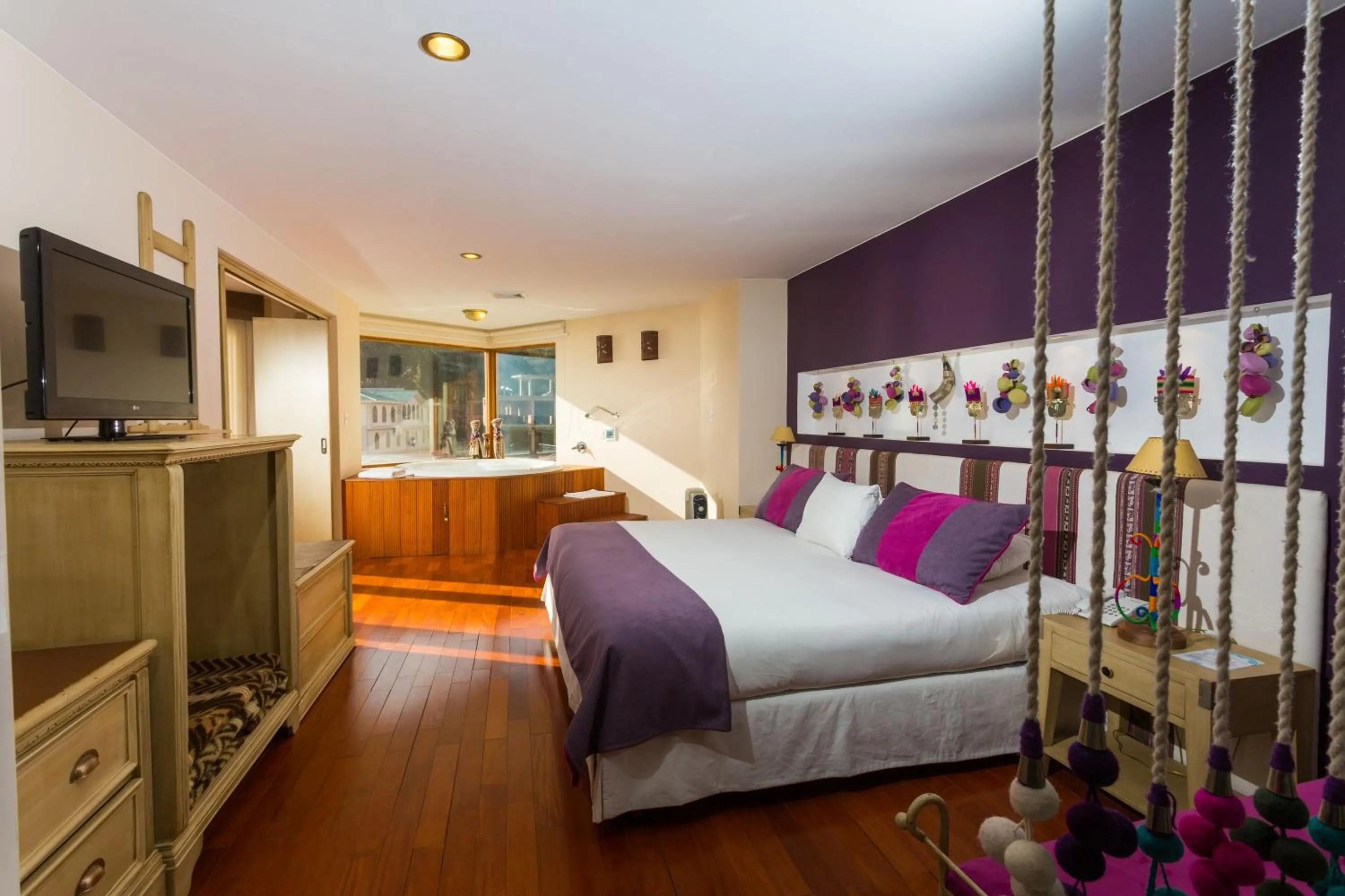 Photo of the whole room, Bed in Hotel Rosario Lago Titicaca