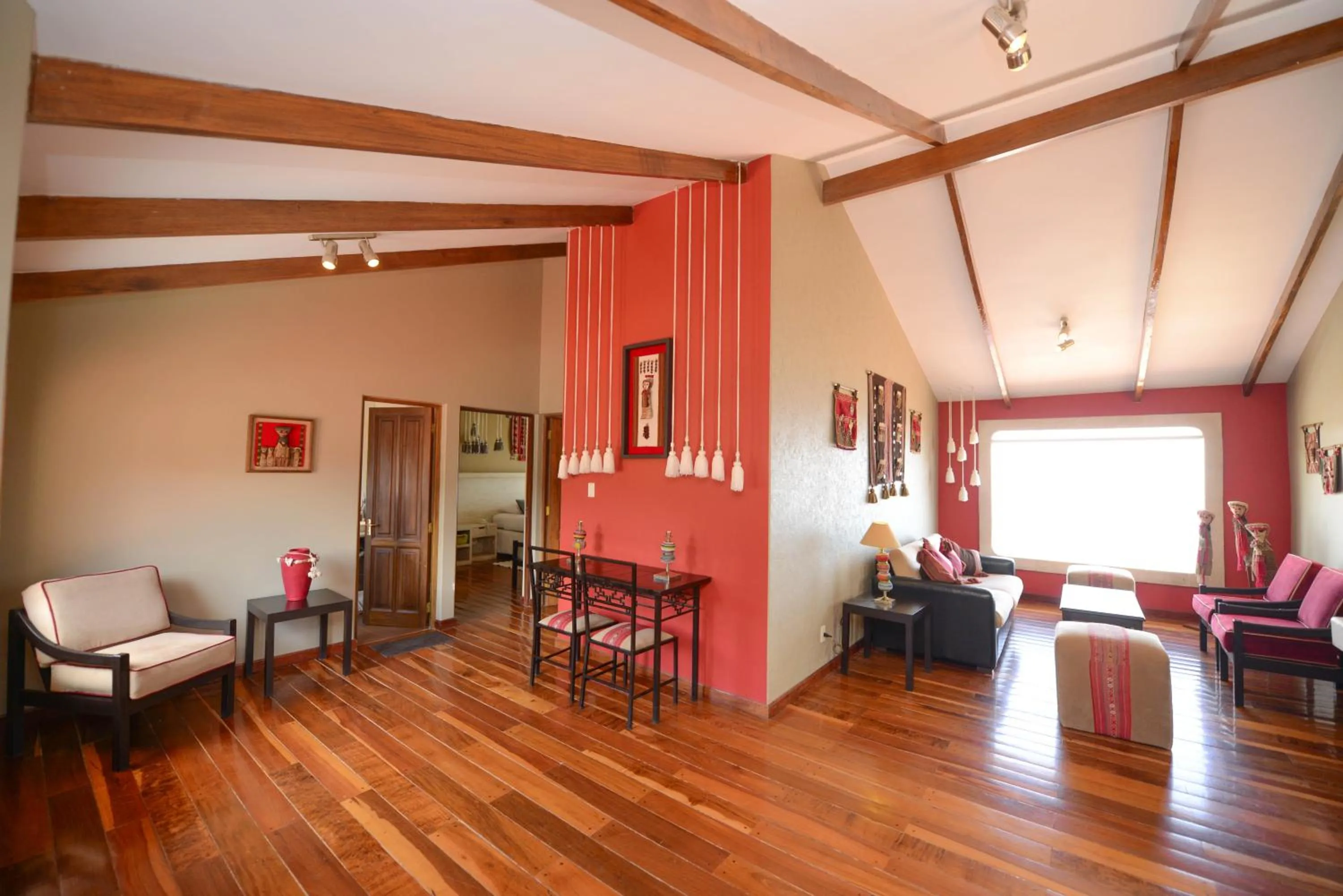 Living room in Hotel Rosario Lago Titicaca