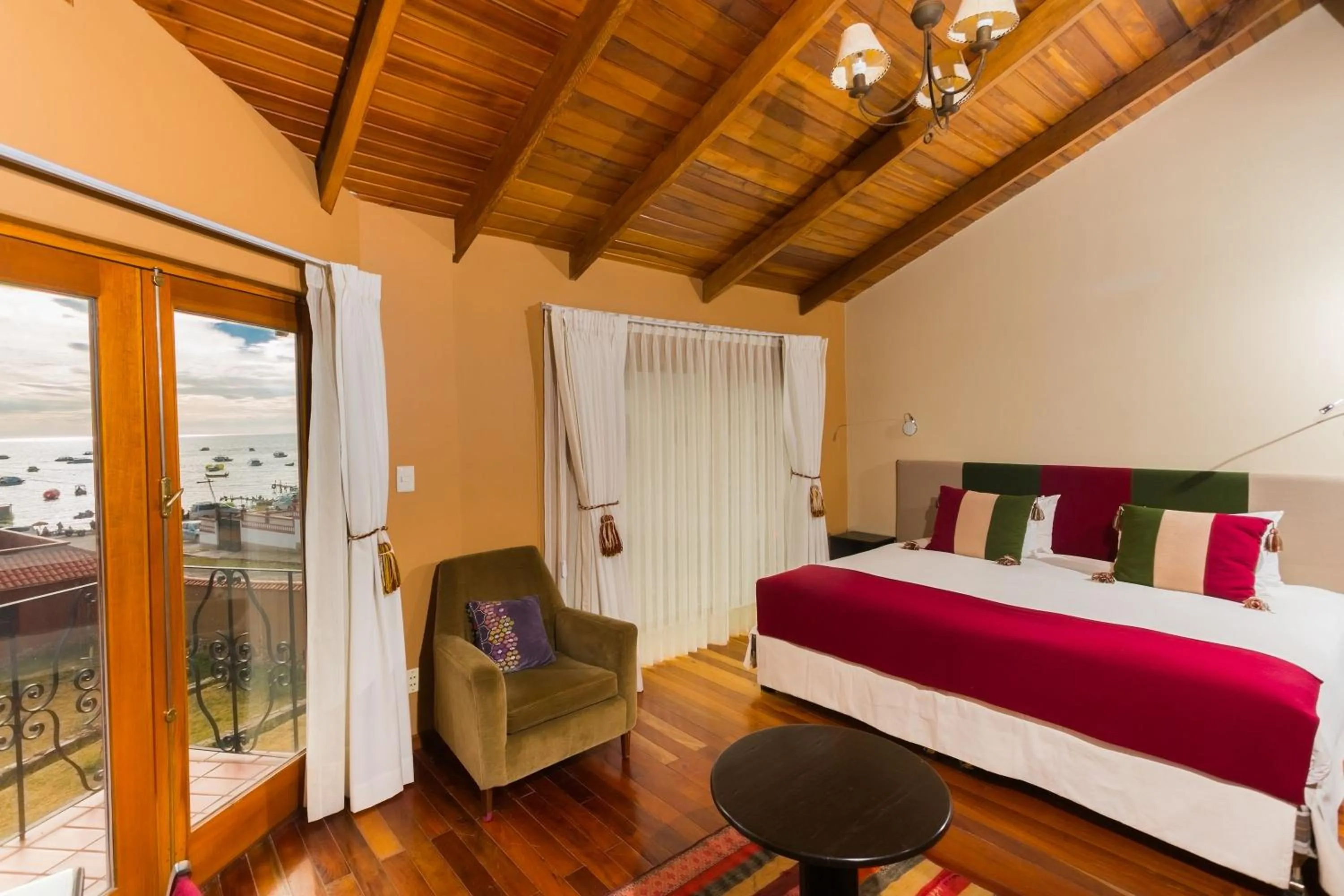 Bedroom, Bed in Hotel Rosario Lago Titicaca