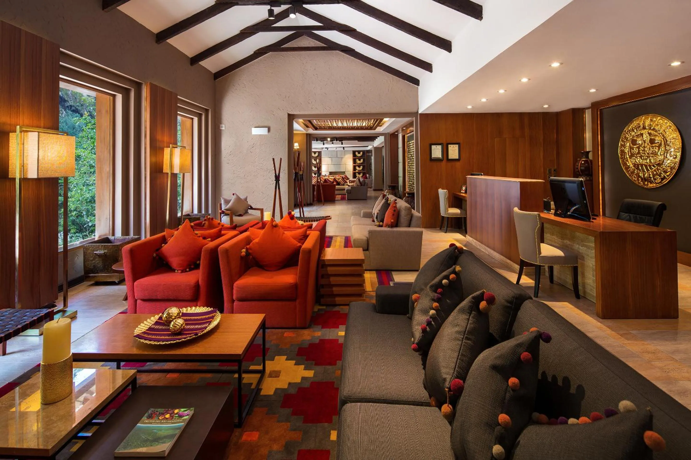 Lobby or reception in Sumaq Machu Picchu Hotel