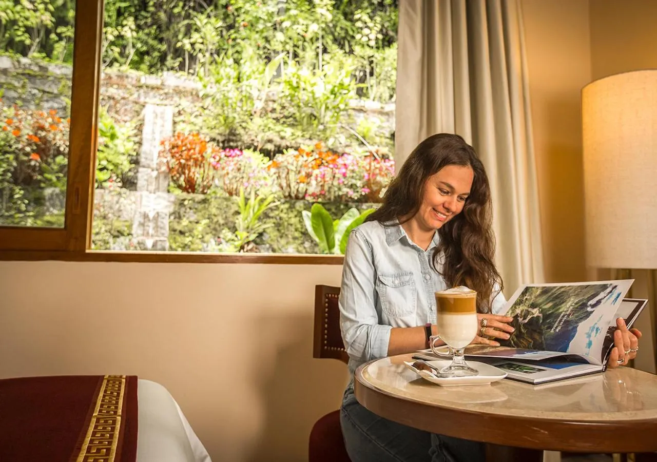 People in Sumaq Machu Picchu Hotel