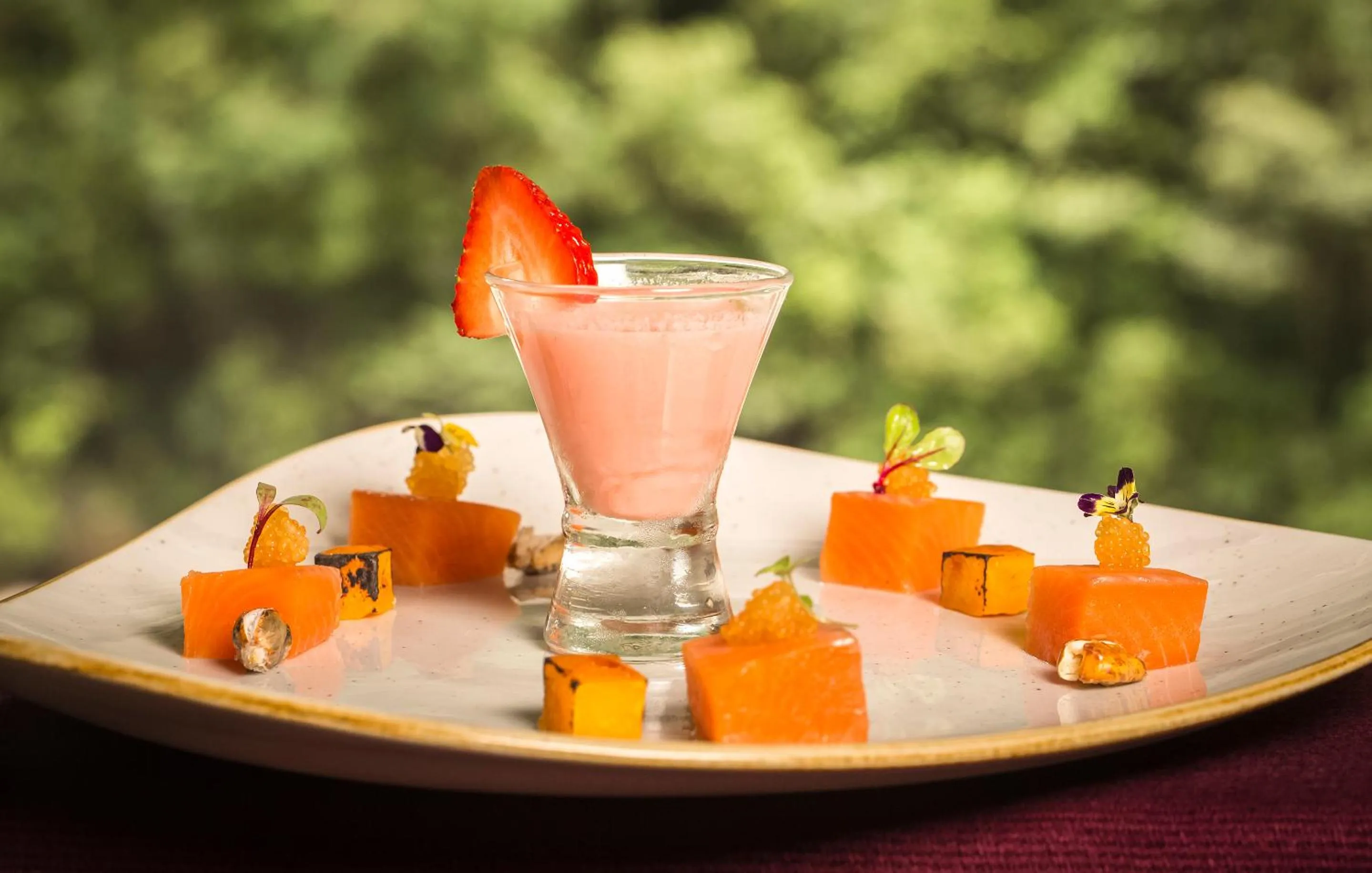 Food close-up in Sumaq Machu Picchu Hotel