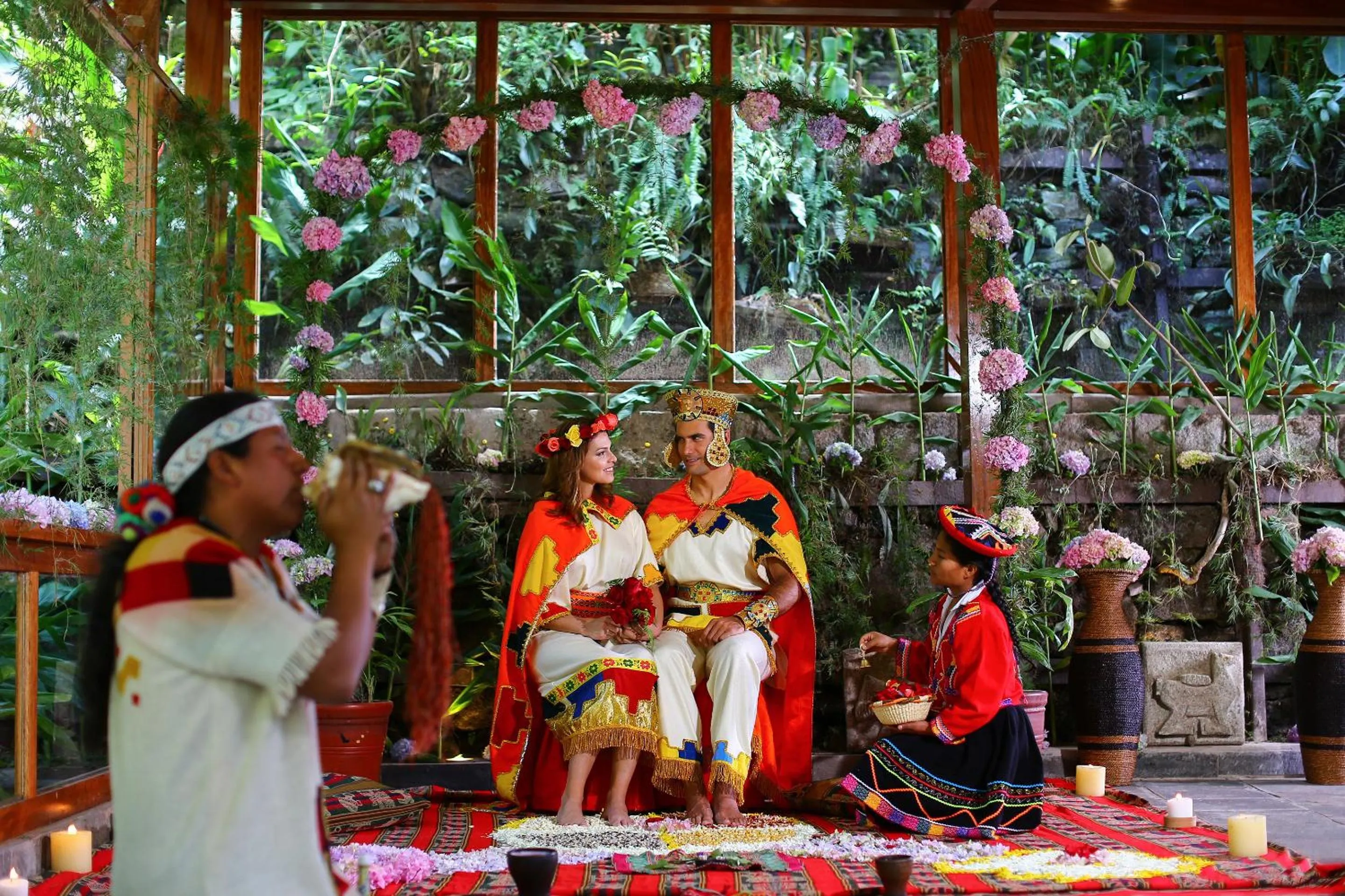 People in Sumaq Machu Picchu Hotel