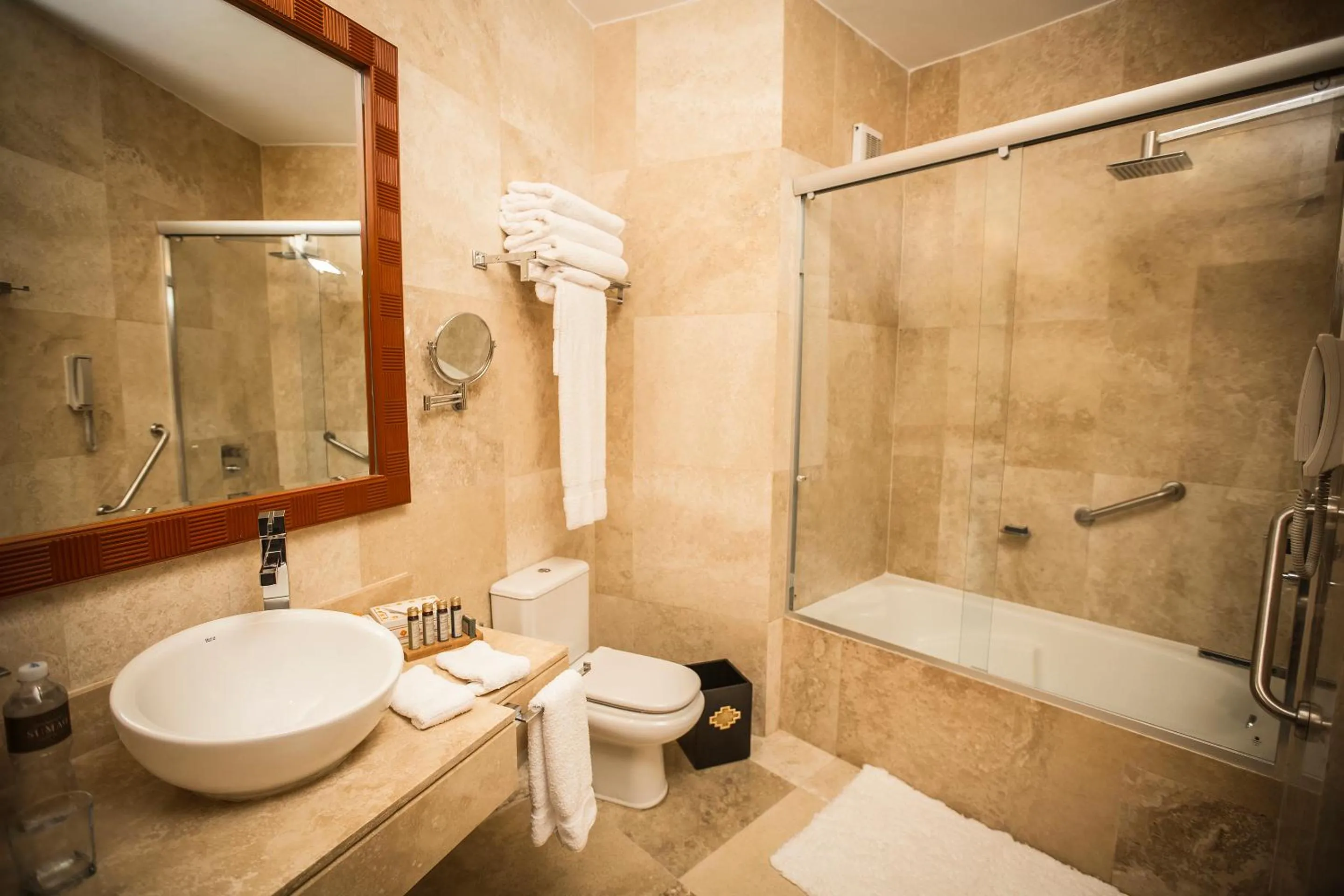 Toilet in Sumaq Machu Picchu Hotel