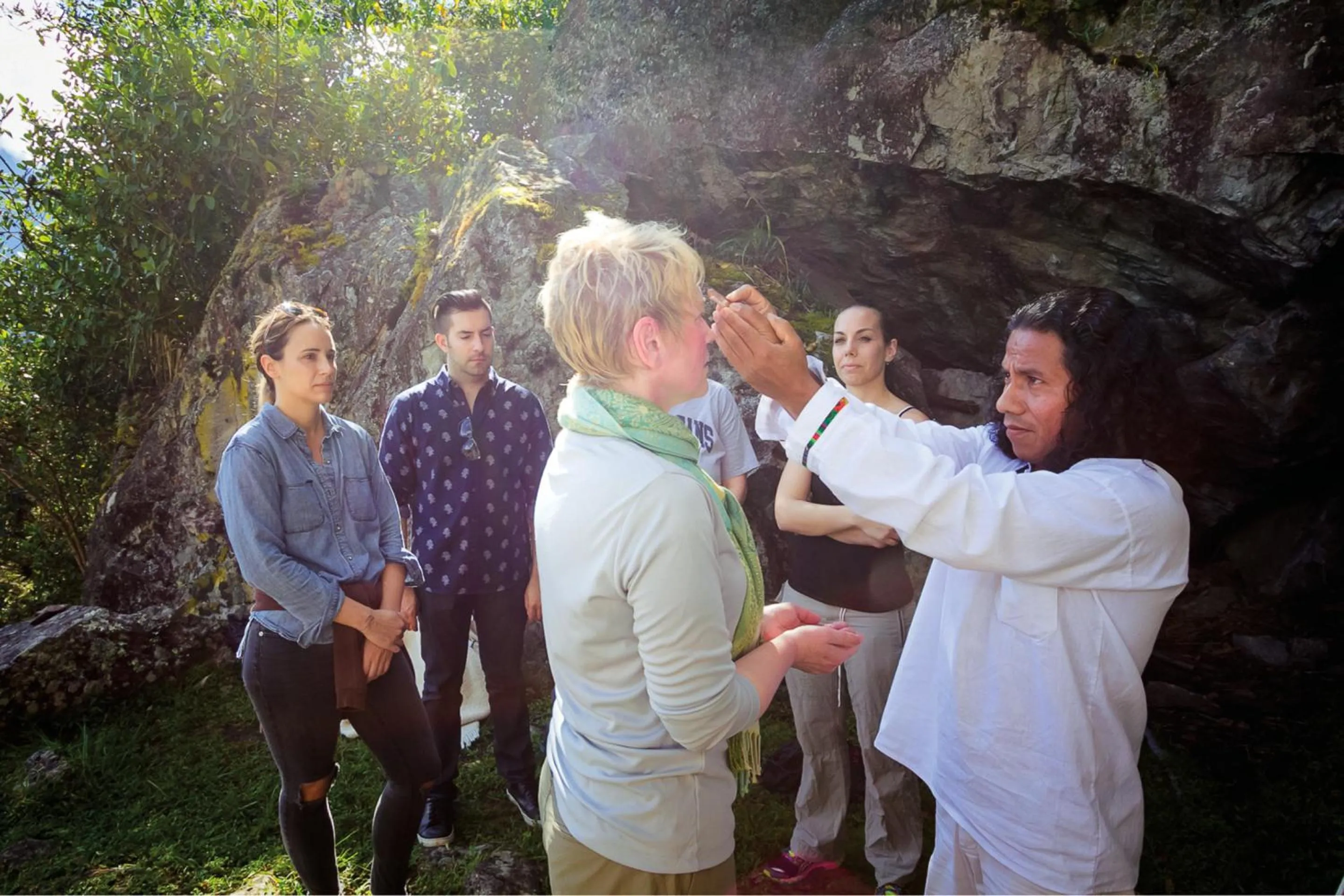 People in Sumaq Machu Picchu Hotel