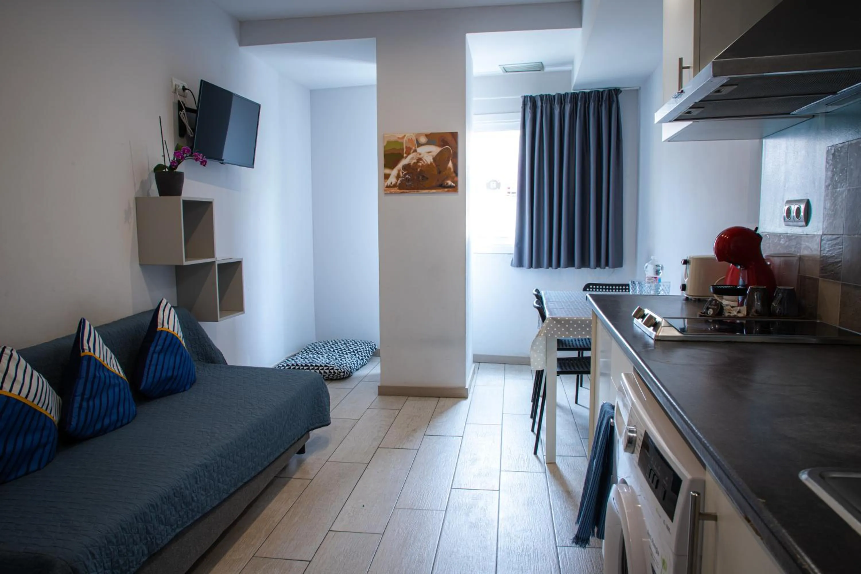 Kitchen or kitchenette in Apartamentos Comfort Calella