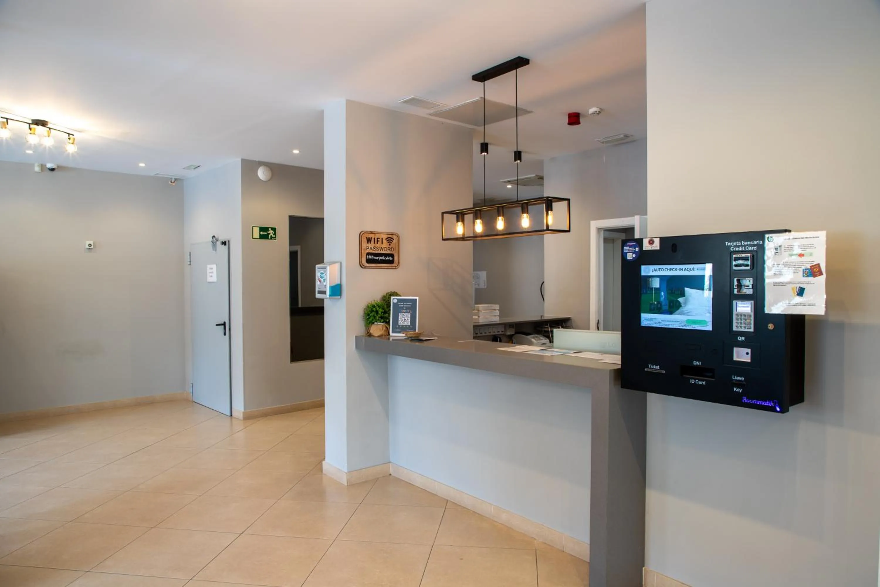 Lobby or reception in Apartamentos Comfort Calella