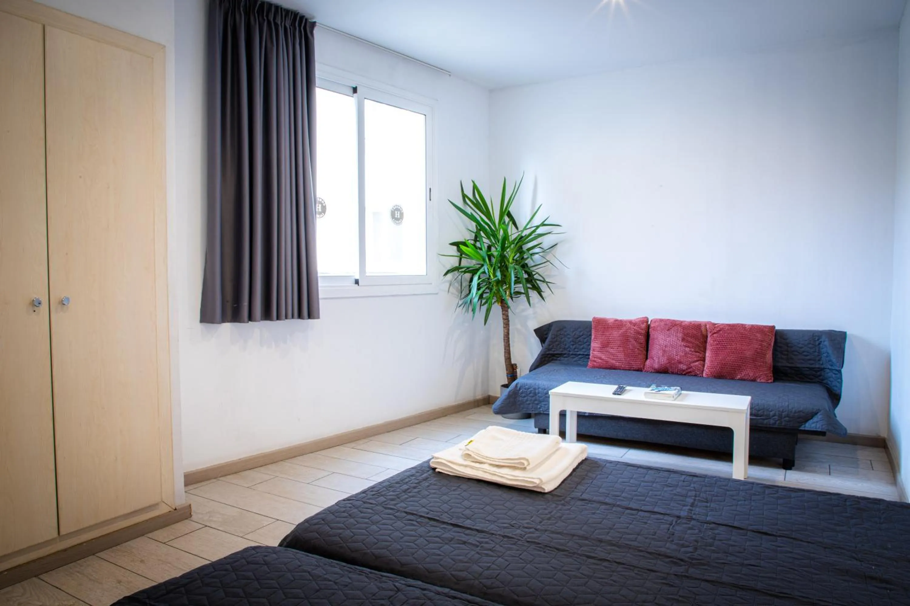 Bed in Apartamentos Comfort Calella