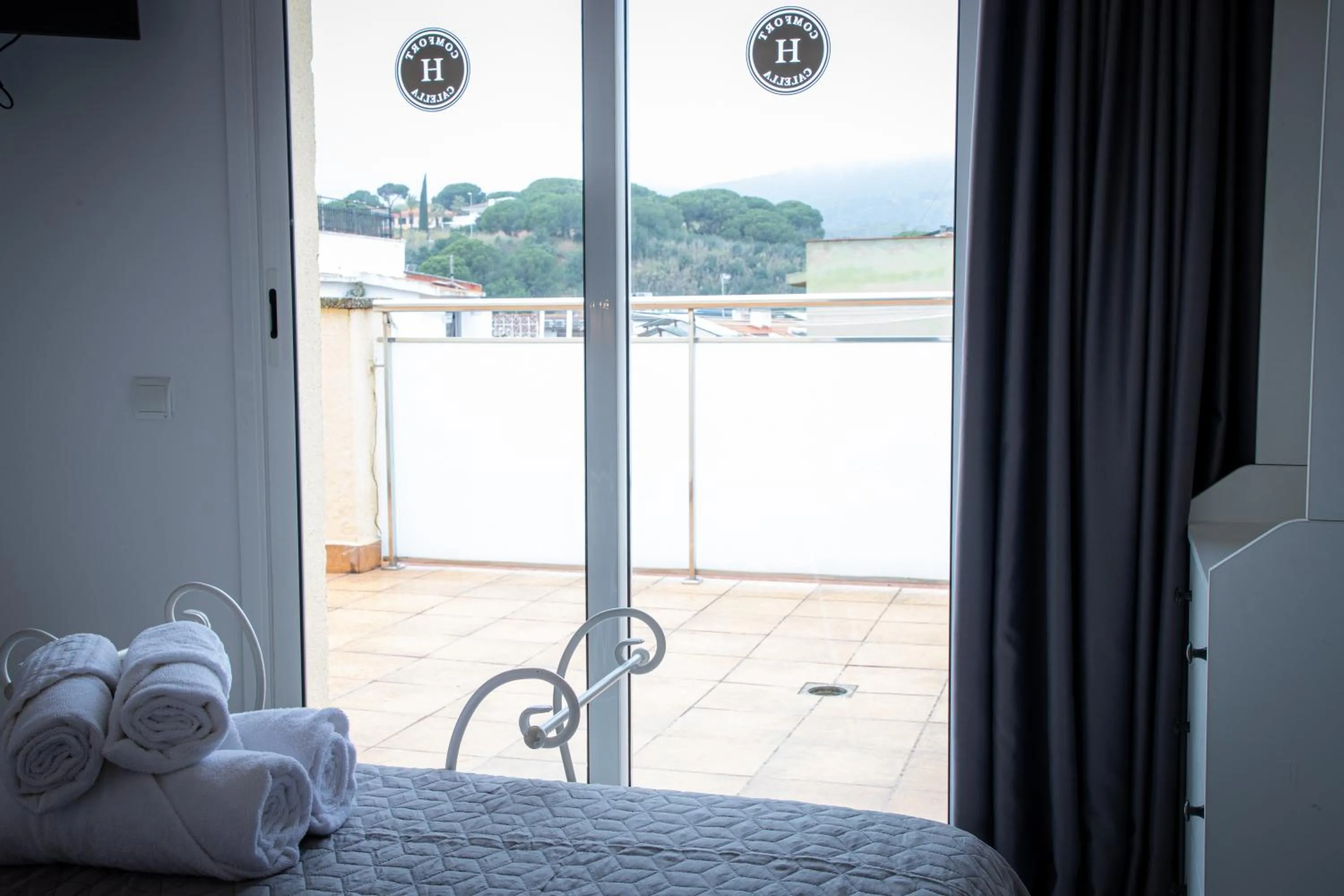 Bed in Apartamentos Comfort Calella