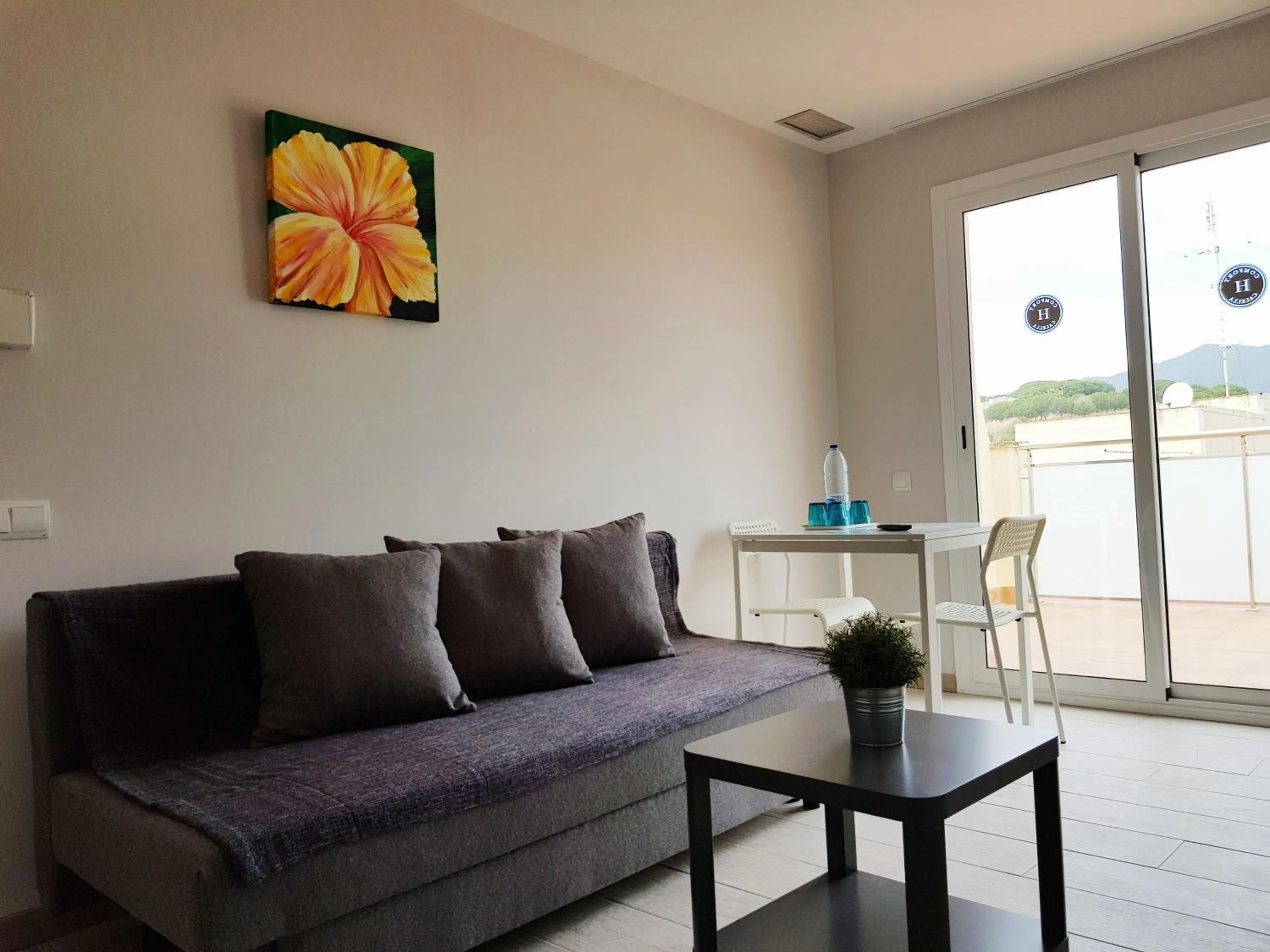 Living room in Apartamentos Comfort Calella