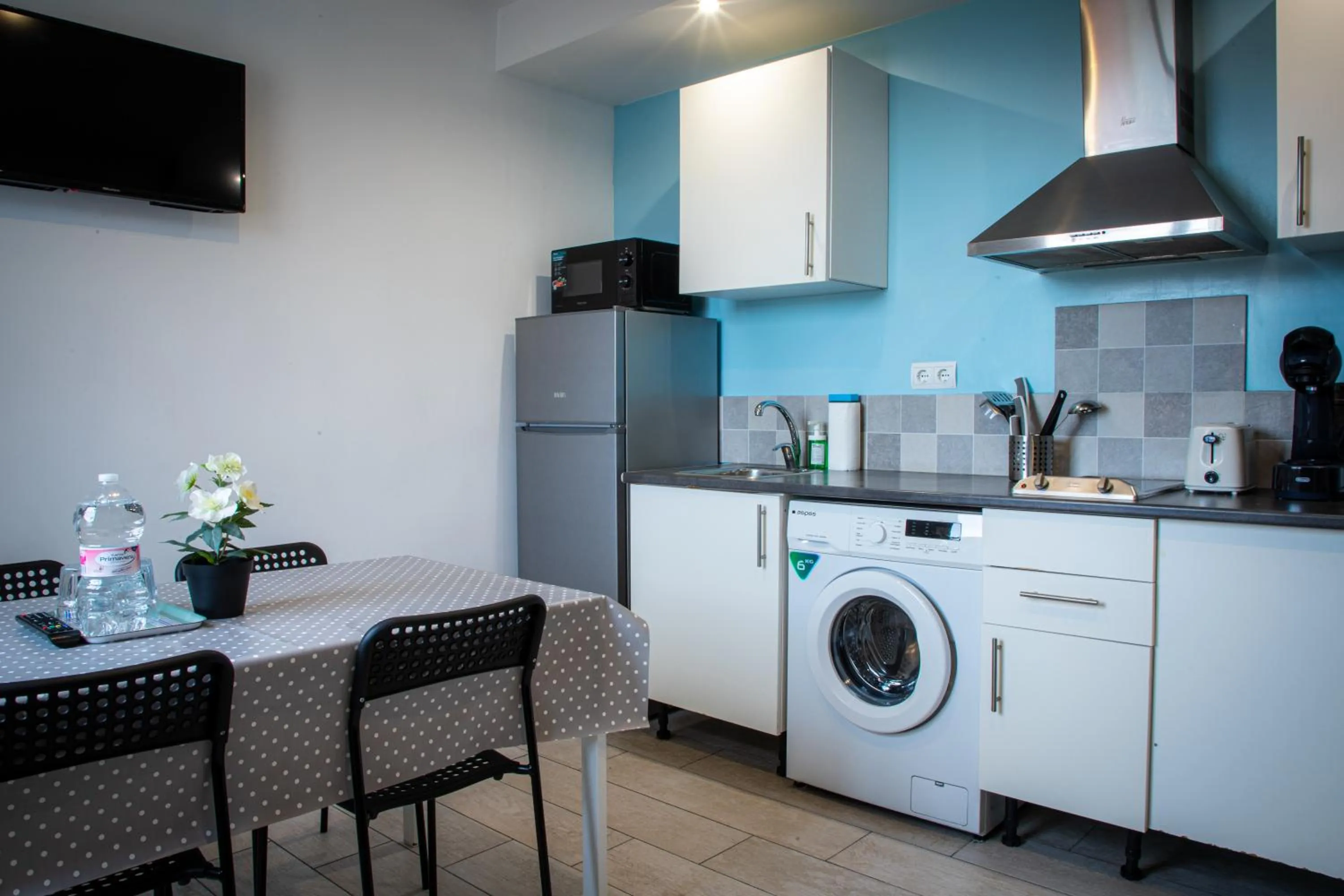Coffee/tea facilities in Apartamentos Comfort Calella