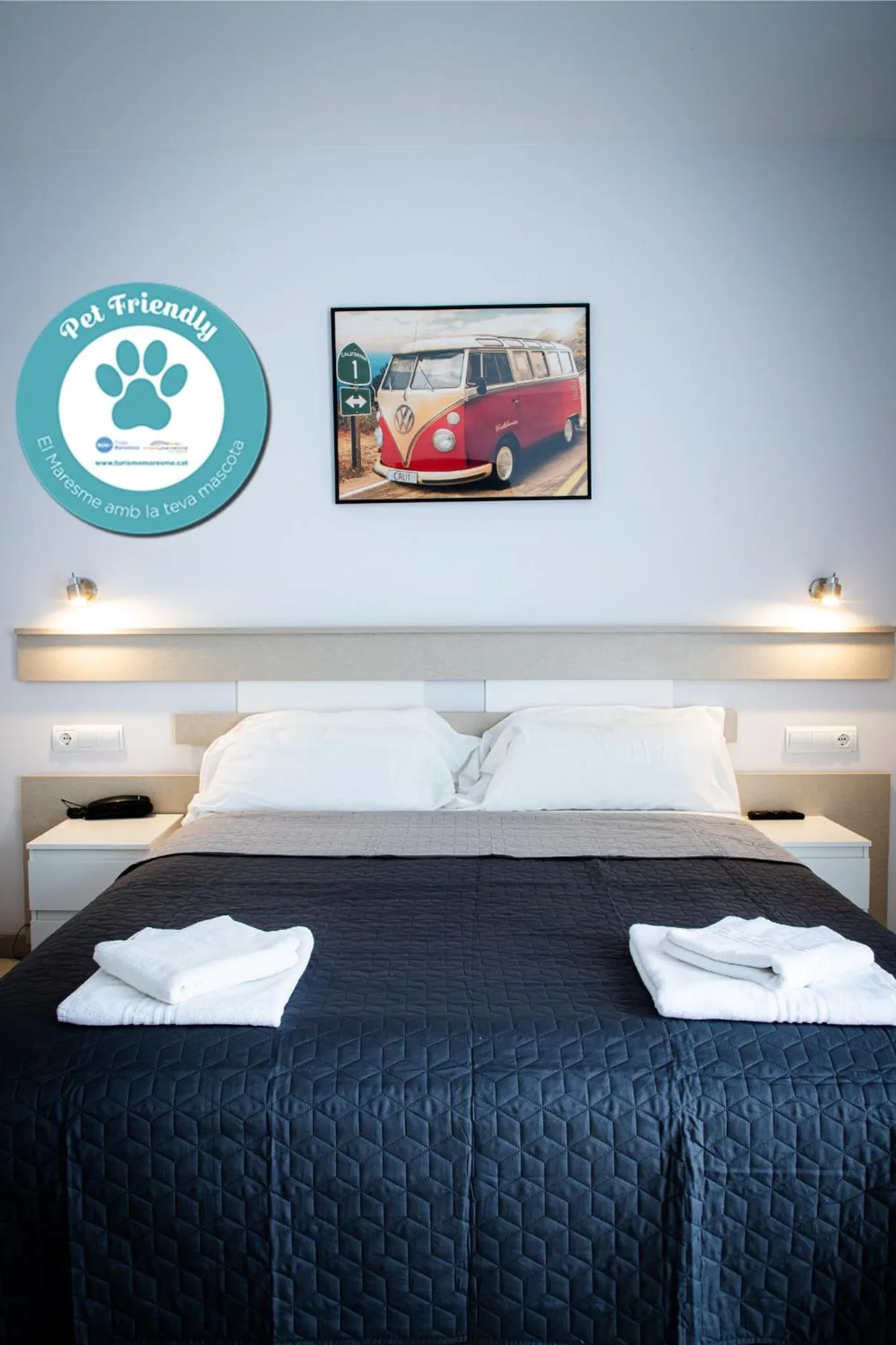 Bed in Apartamentos Comfort Calella